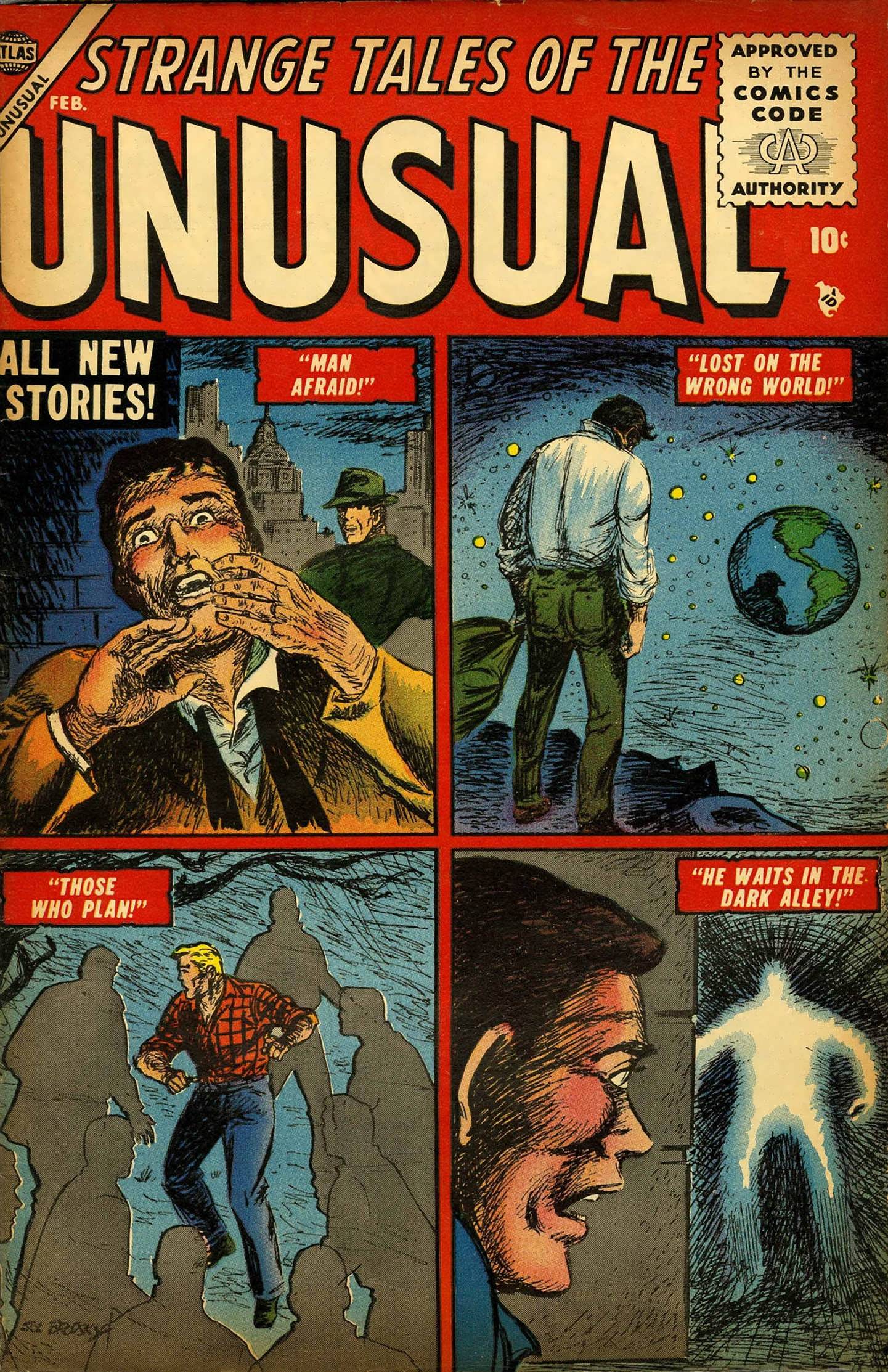 Read online Strange Tales of the Unusual comic -  Issue #2 - 1