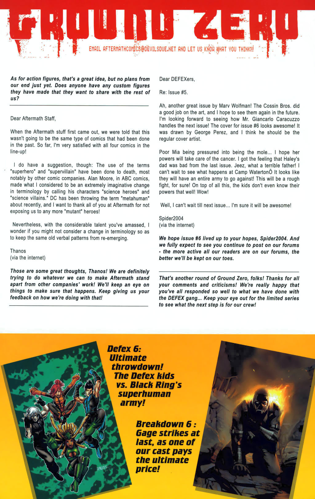 Read online Defex comic -  Issue #6 - 25