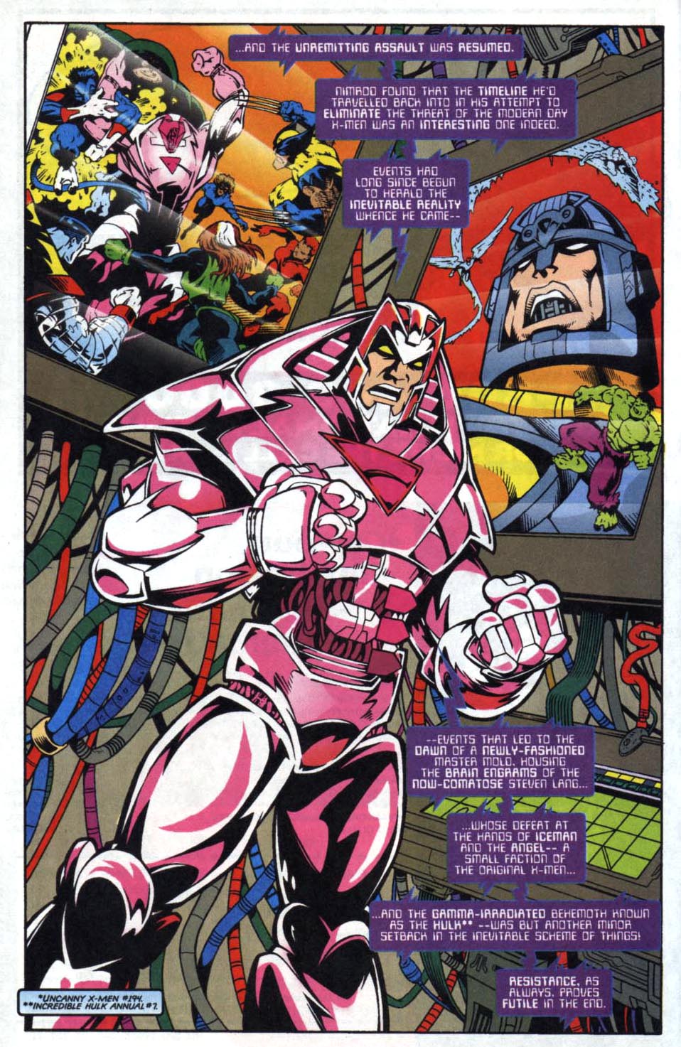 Read online Machine Man/Bastion '98 comic -  Issue # Full - 15