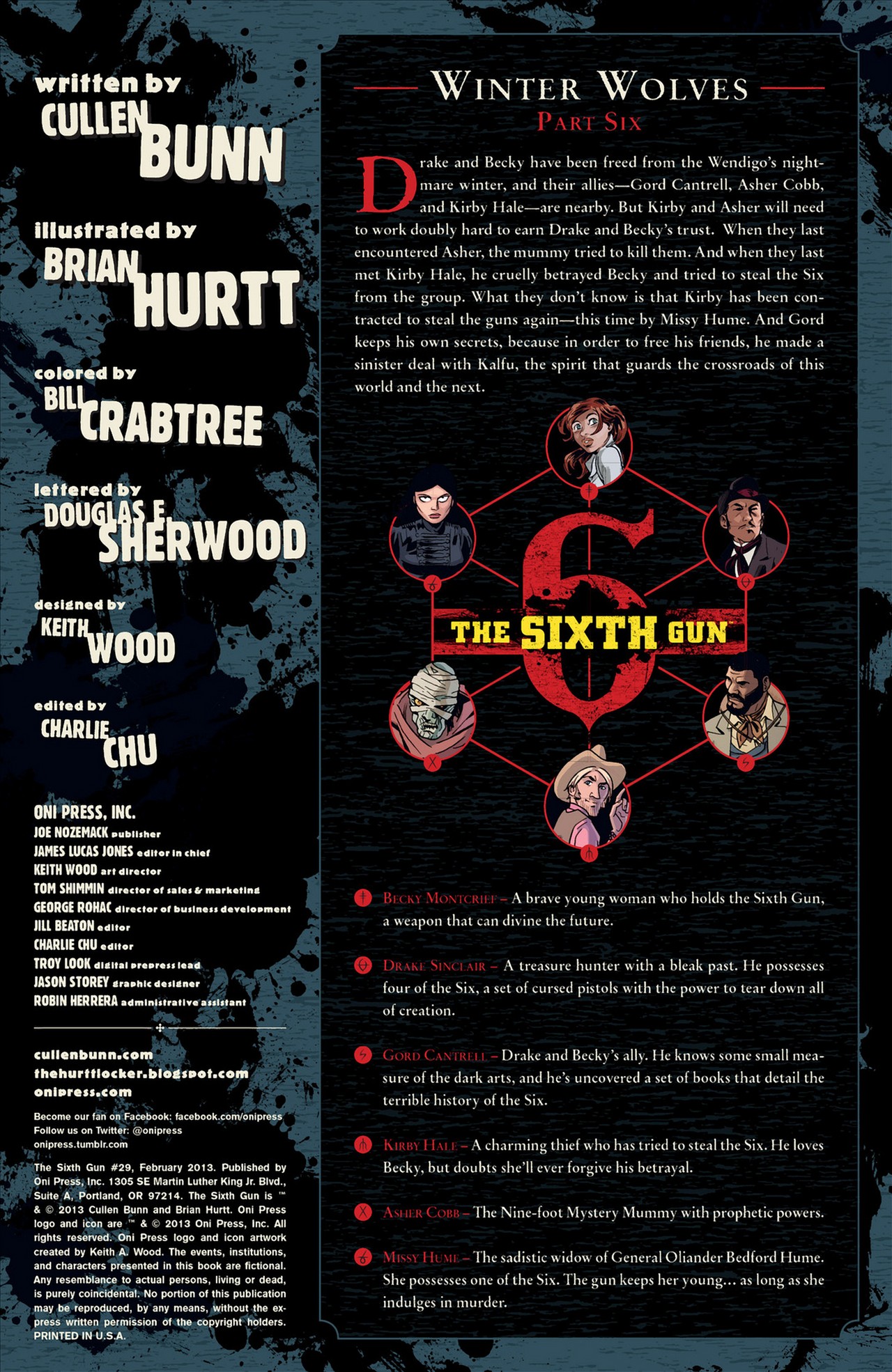 Read online The Sixth Gun comic -  Issue #29 - 2