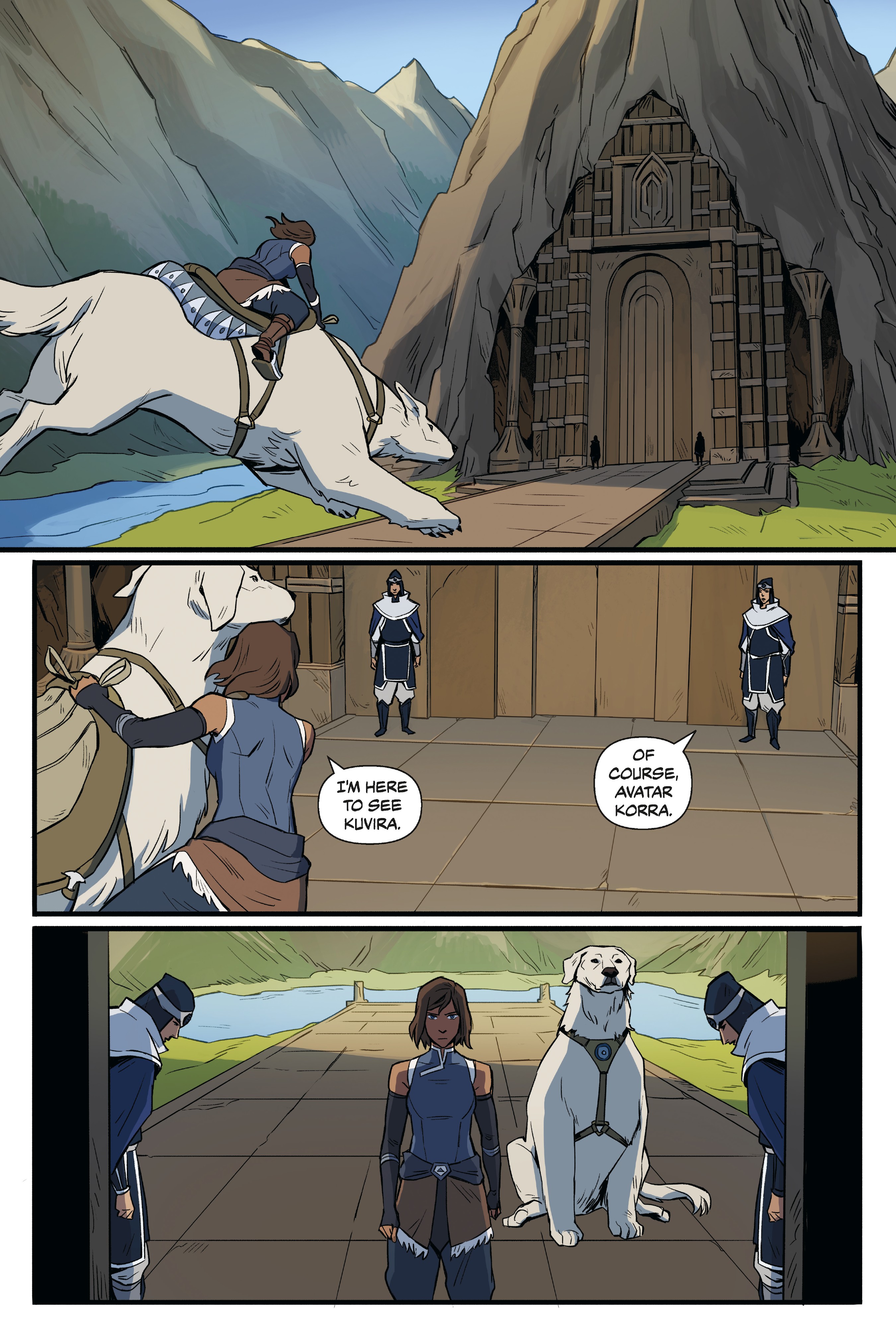 Read online Nickelodeon The Legend of Korra: Ruins of the Empire comic -  Issue # TPB 1 - 32