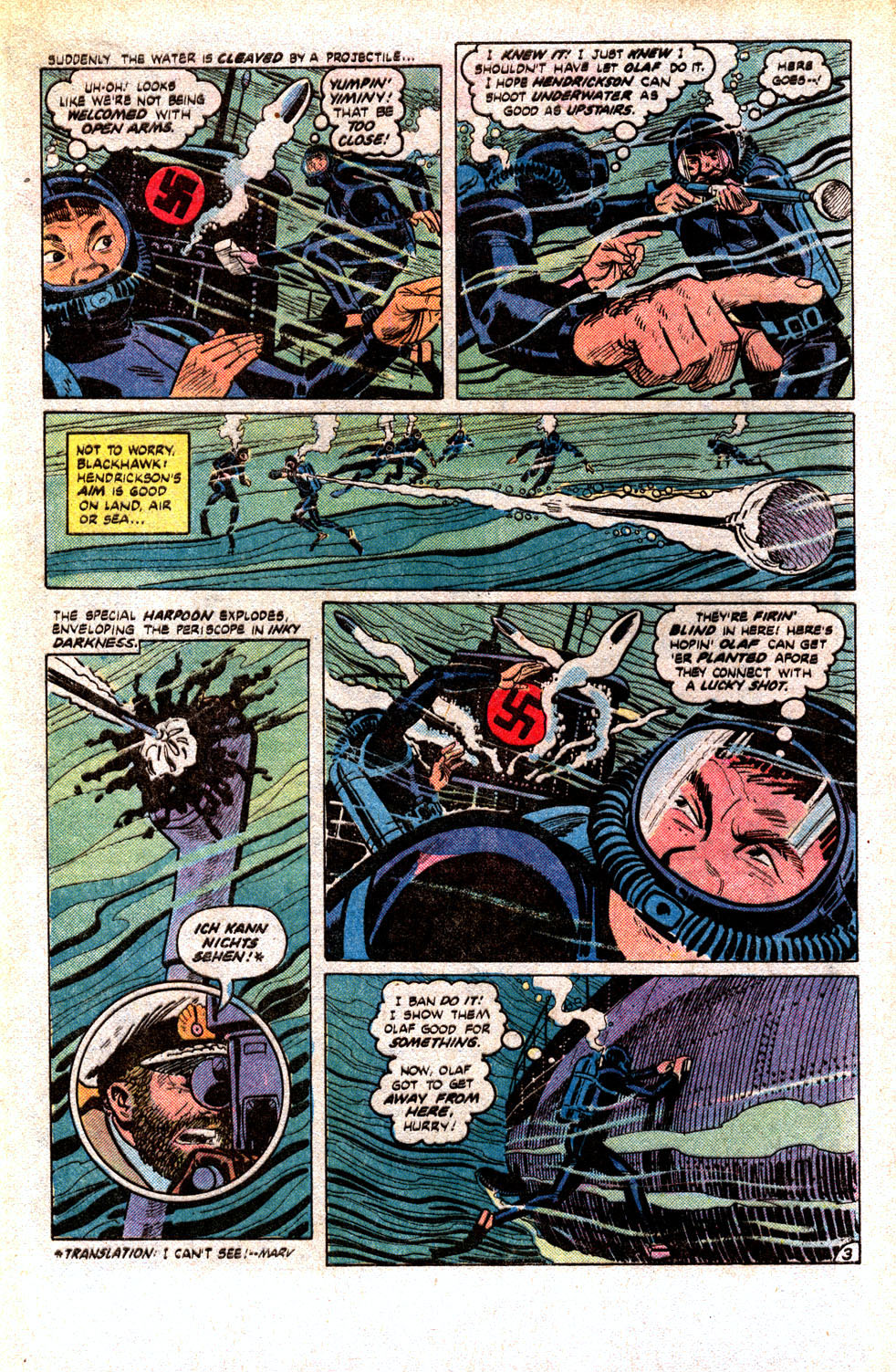 Read online Blackhawk (1957) comic -  Issue #254 - 4