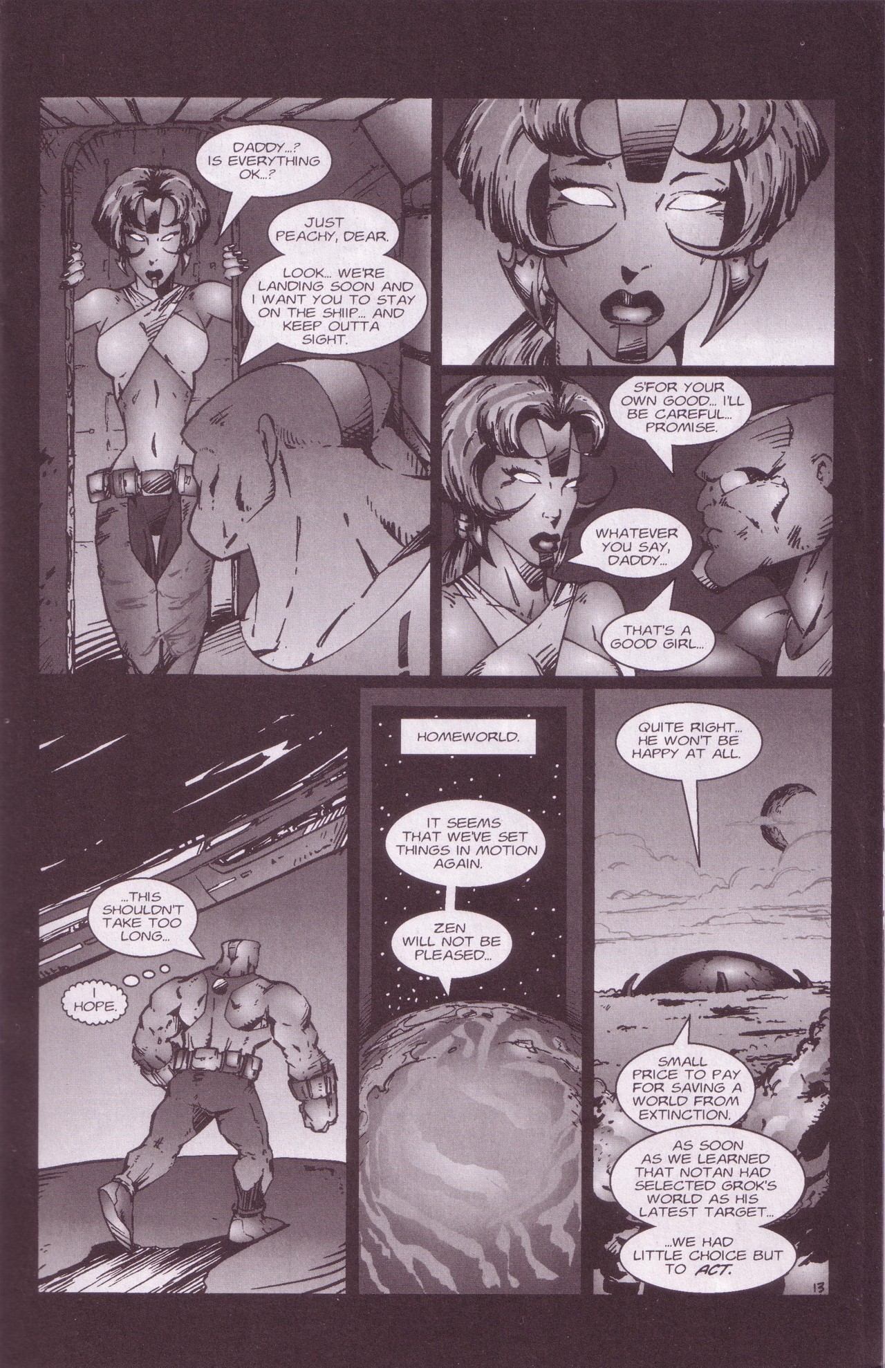 Read online Zen Intergalactic Ninja: Starquest comic -  Issue #1 - 15