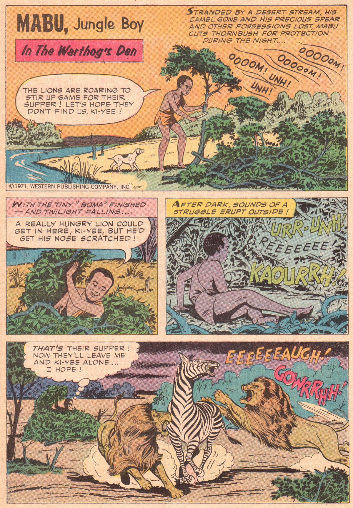 Read online Korak, Son of Tarzan (1964) comic -  Issue #42 - 28