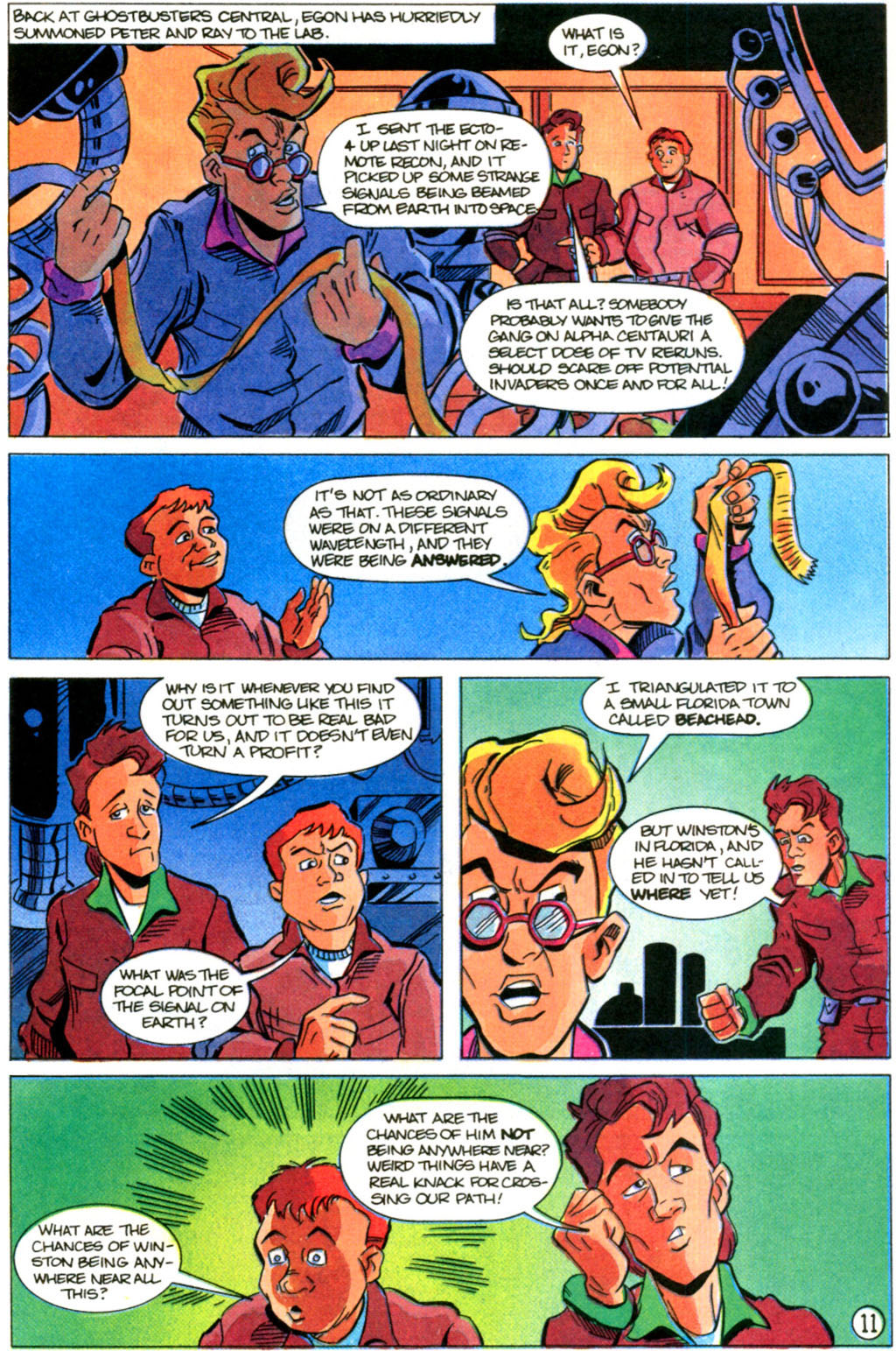 Read online Real Ghostbusters comic -  Issue #18 - 15