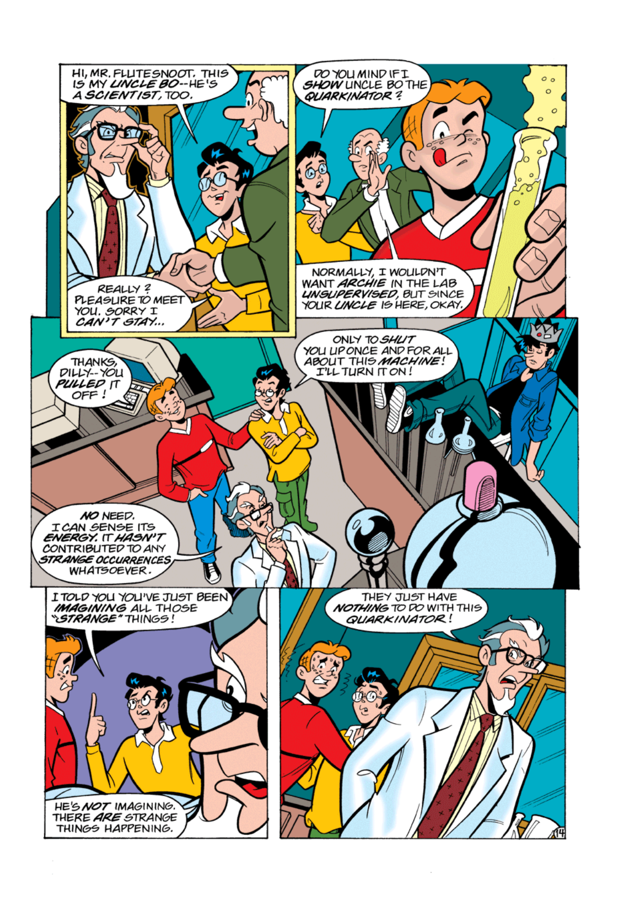 Read online Archie's Weird Mysteries comic -  Issue #2 - 14