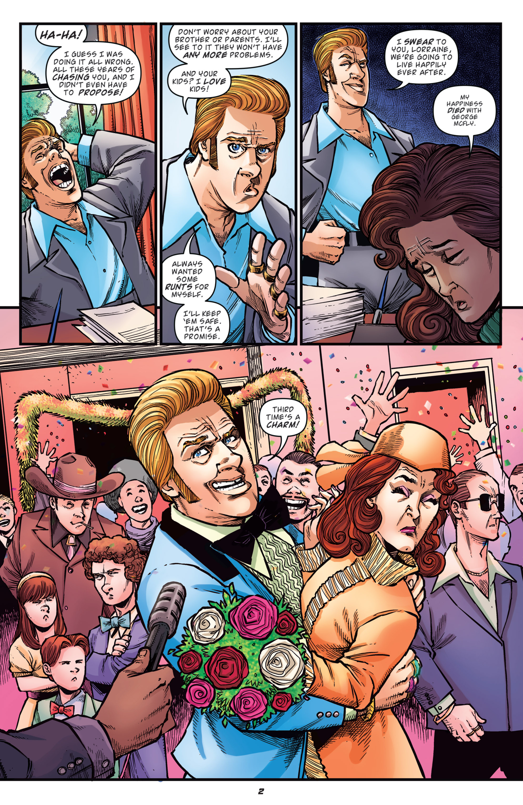 Read online Back to the Future: Biff to the Future comic -  Issue #4 - 4