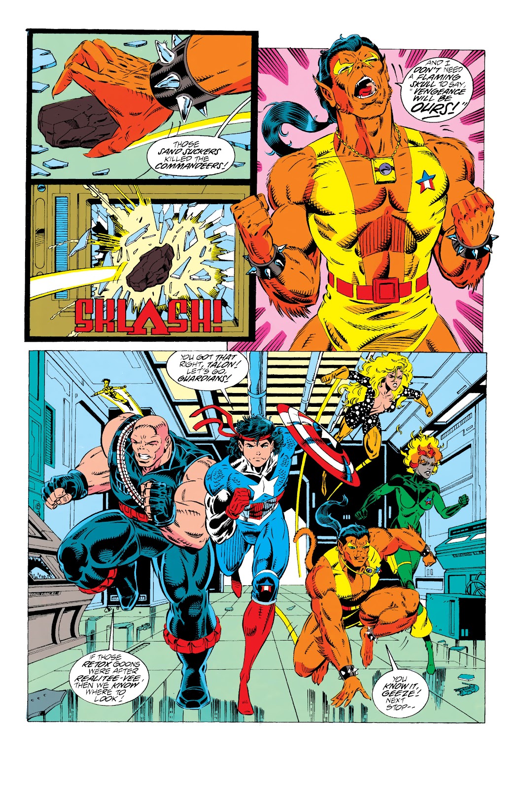 Guardians of the Galaxy (1990) issue TPB In The Year 3000 1 (Part 3) - Page 2