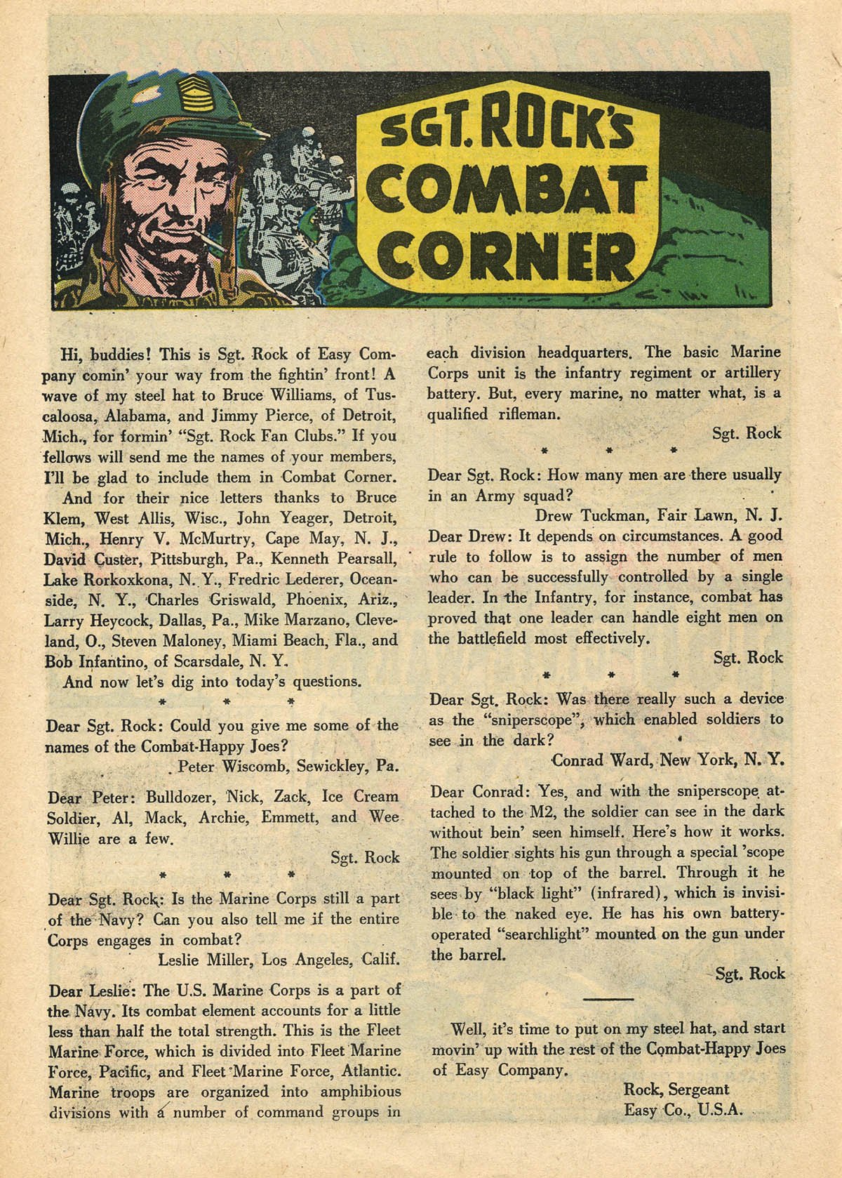 Read online Our Army at War (1952) comic -  Issue #110 - 22