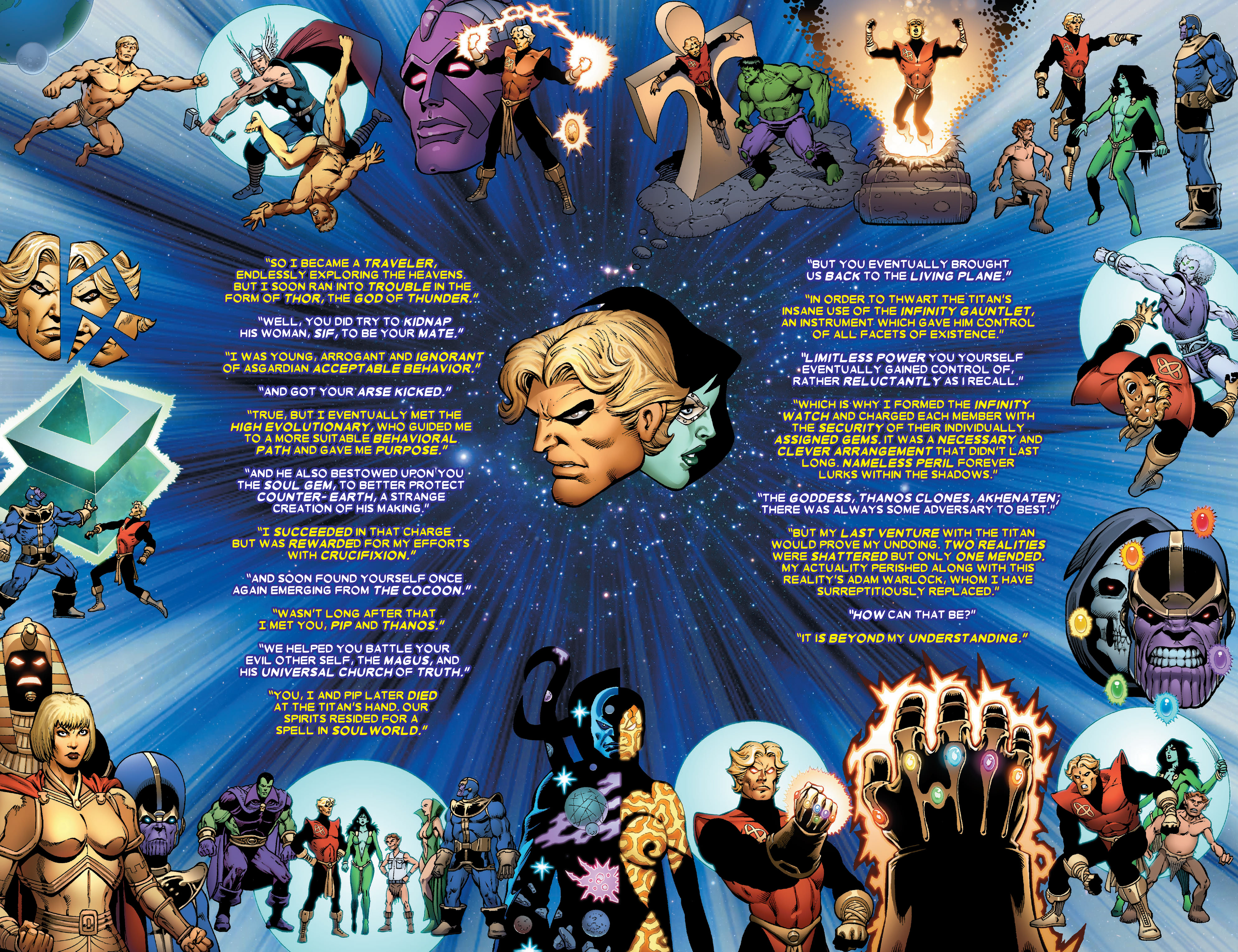 Read online Thanos: The Infinity Saga Omnibus comic -  Issue # TPB (Part 3) - 20