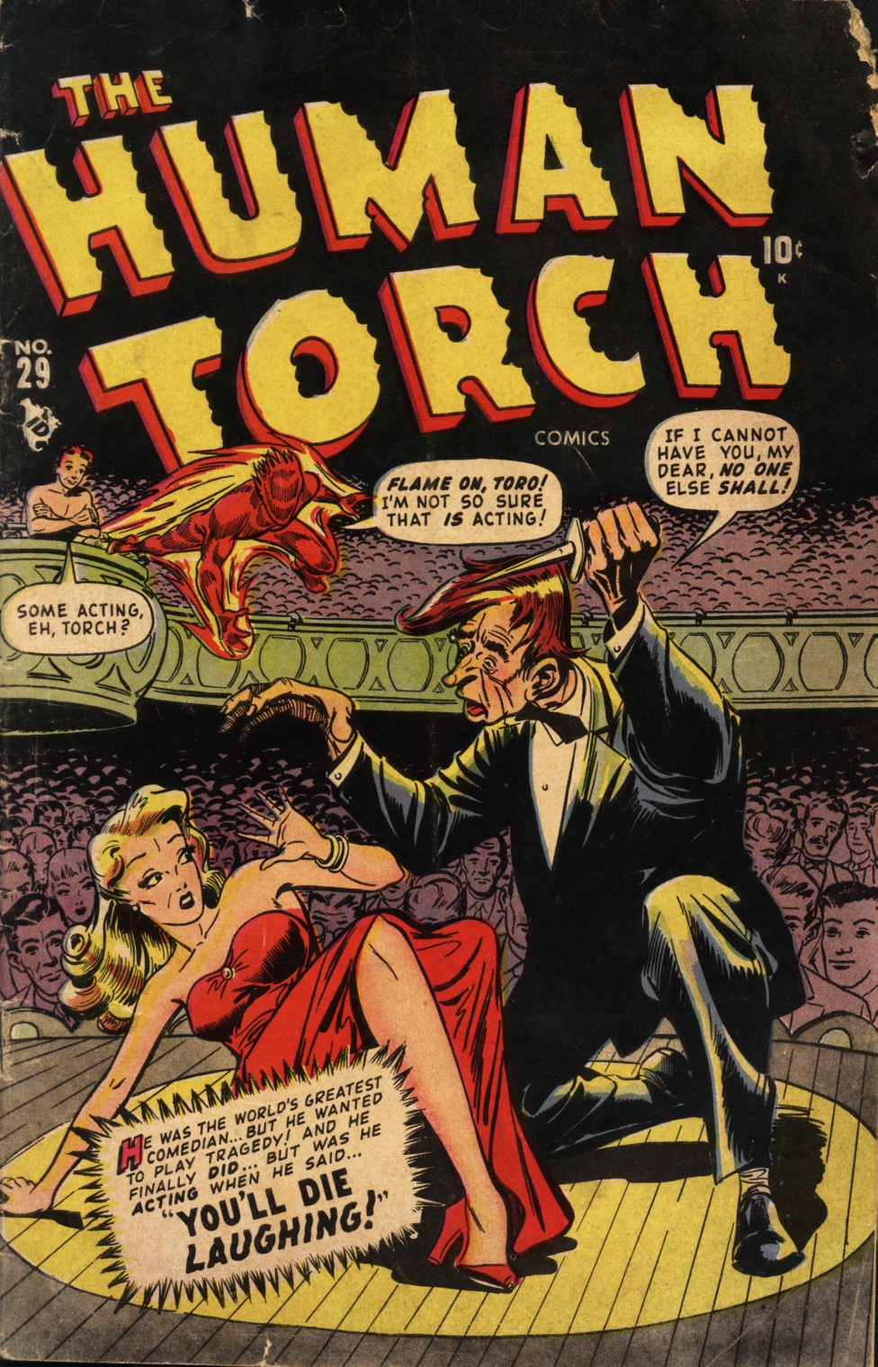 Read online The Human Torch (1940) comic -  Issue #29 - 1