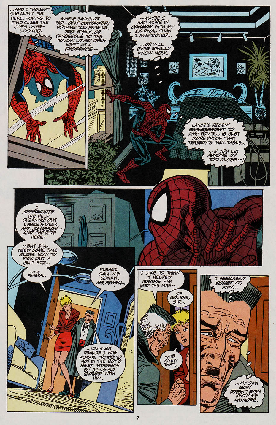 Read online Web of Spider-Man (1985) comic -  Issue #115 - 7