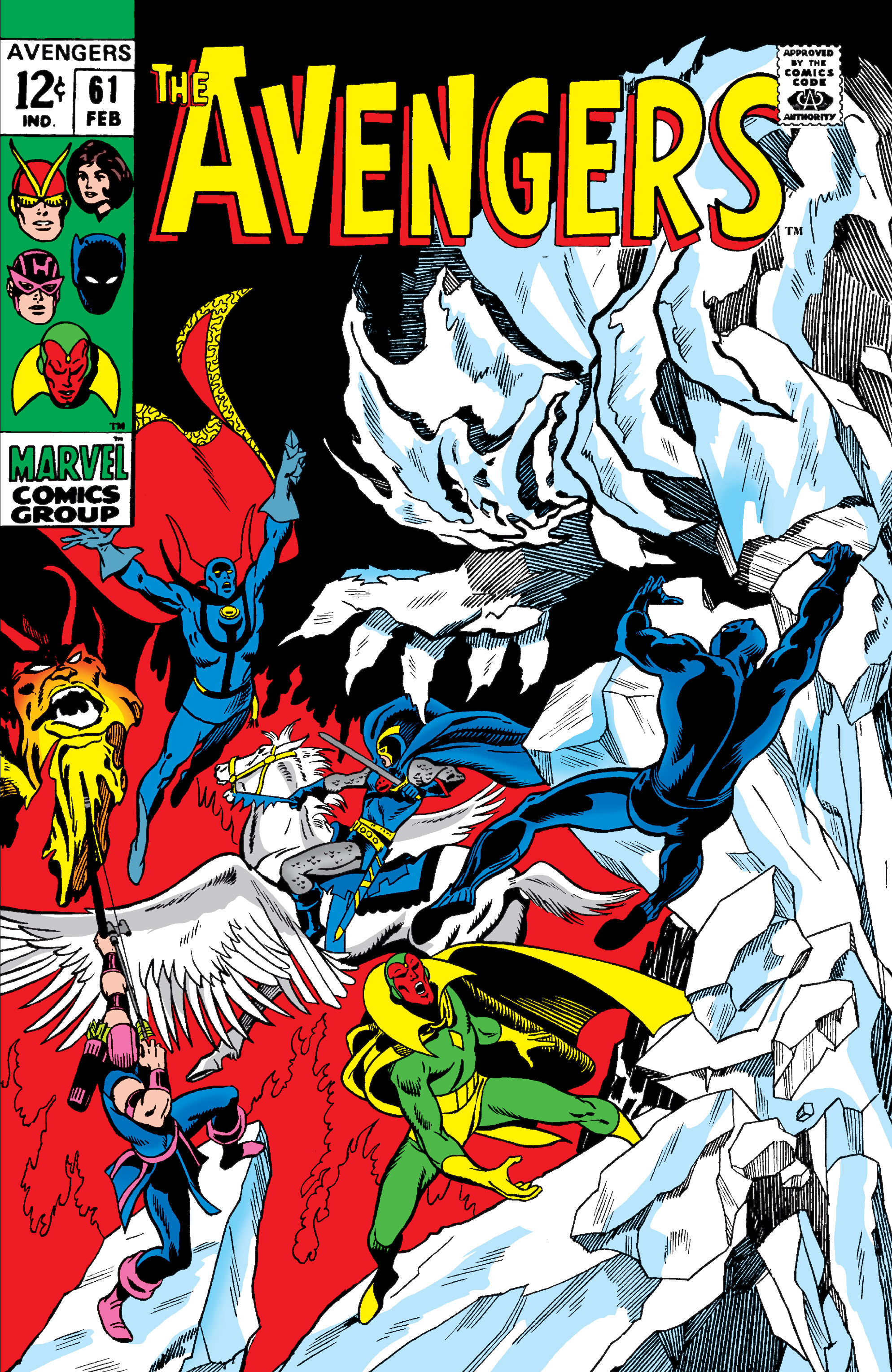 Read online Marvel Masterworks: The Avengers comic -  Issue # TPB 7 (Part 1) - 45