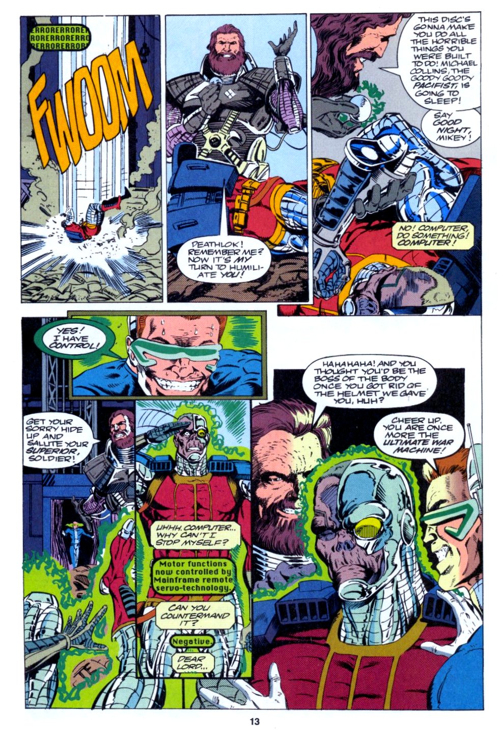 Read online Deathlok (1991) comic -  Issue #8 - 10
