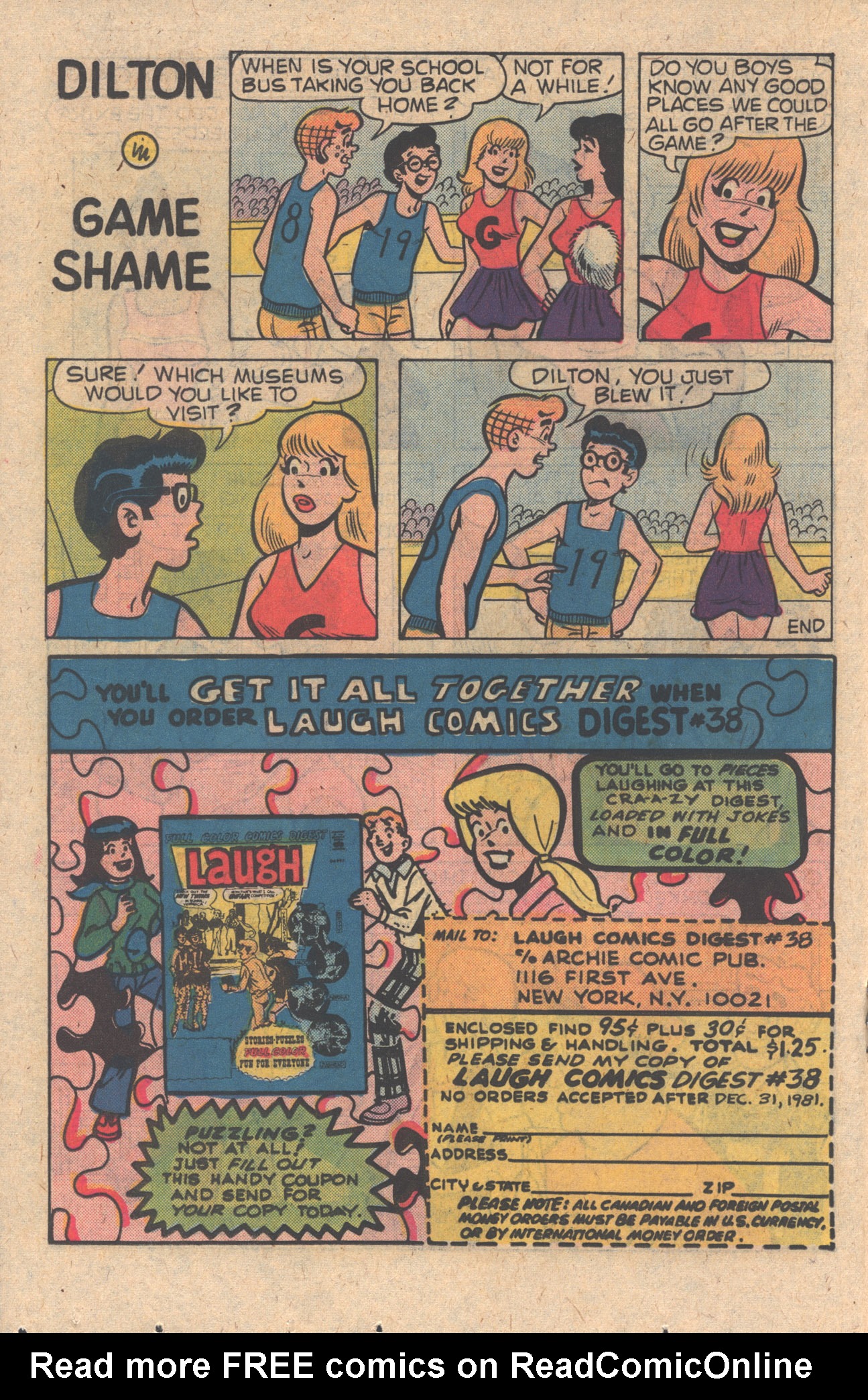 Read online Archie at Riverdale High (1972) comic -  Issue #83 - 18