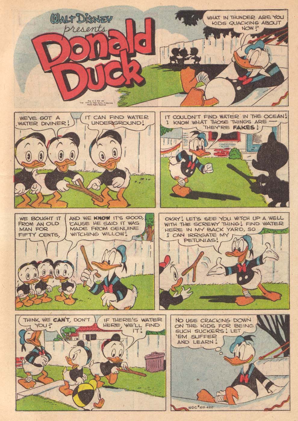 Read online Walt Disney's Comics and Stories comic -  Issue #109 - 3