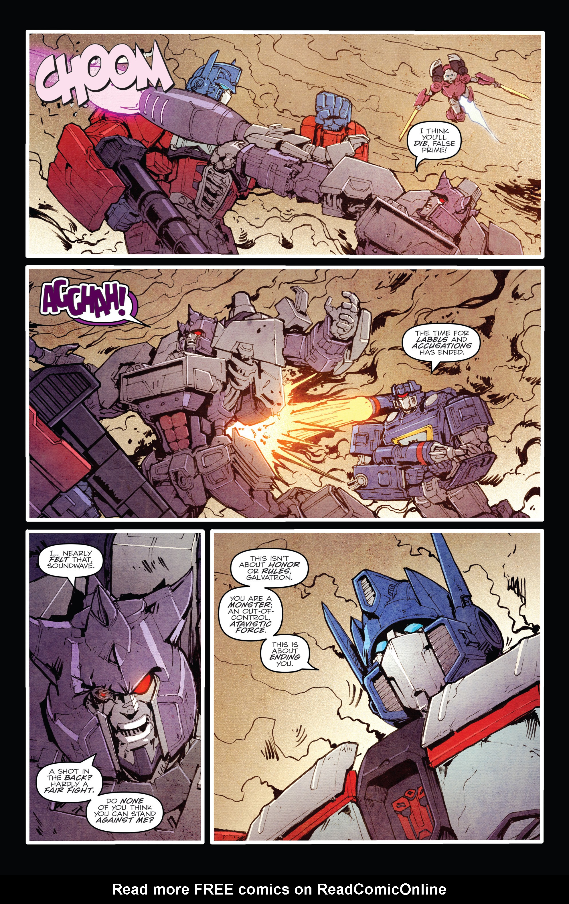 Read online The Transformers (2014) comic -  Issue #55 - 16