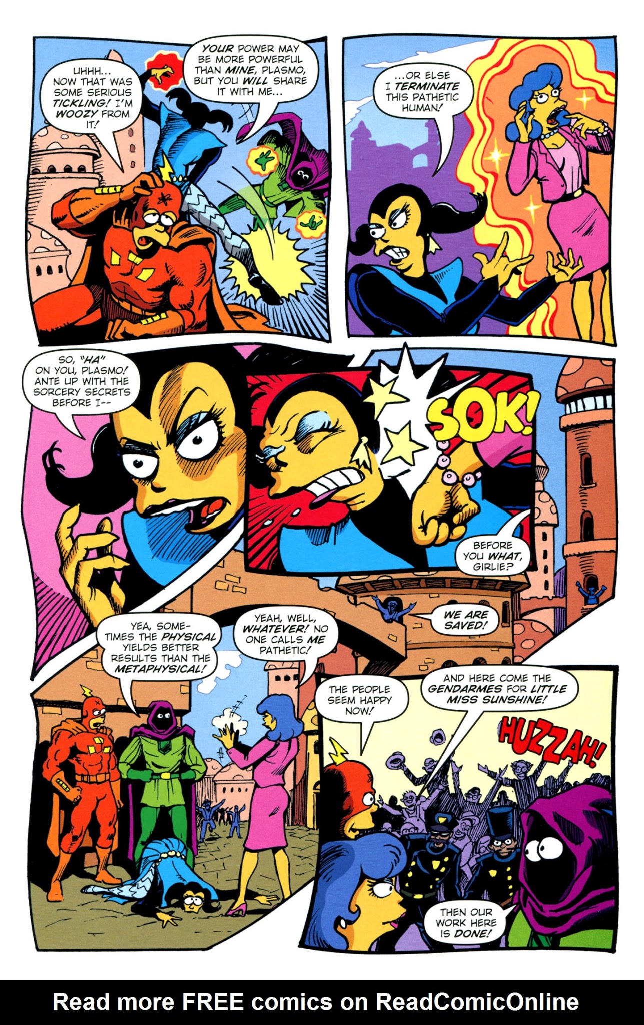 Read online Bongo Comics Presents Simpsons Super Spectacular comic -  Issue #15 - 25