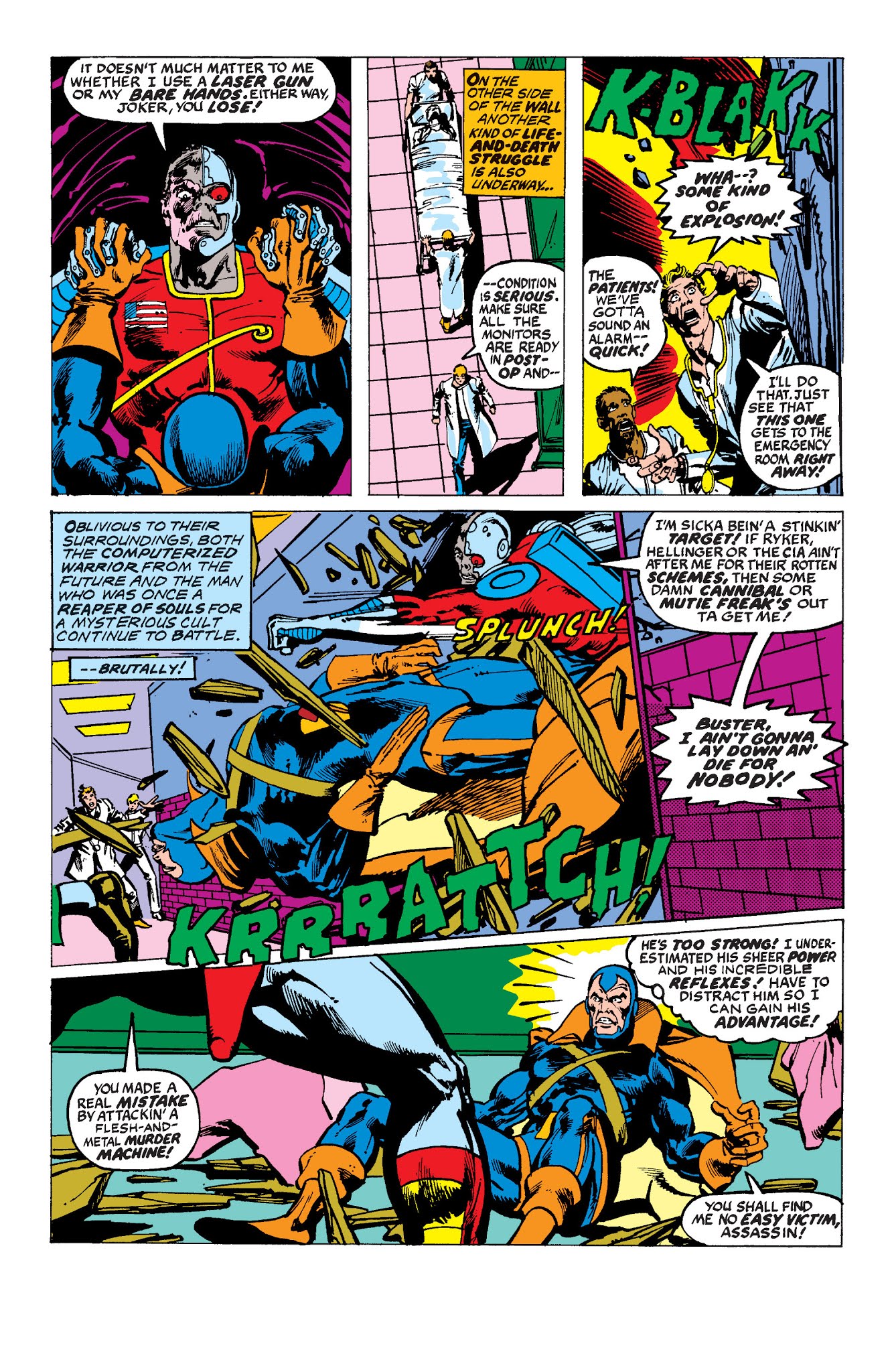 Read online Deathlok the Demolisher: The Complete Collection comic -  Issue # TPB - 216