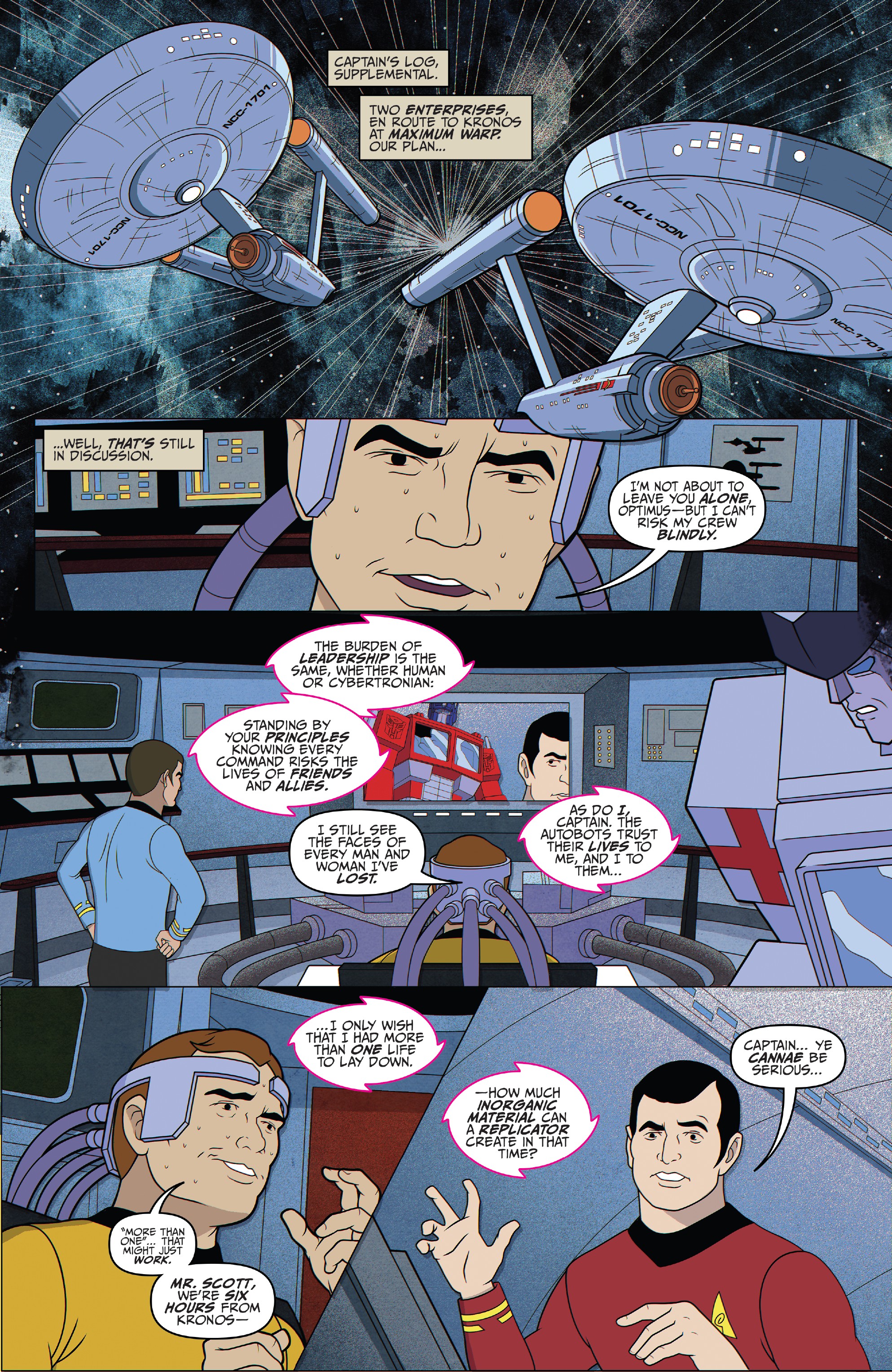 Read online Star Trek vs. Transformers comic -  Issue #5 - 7