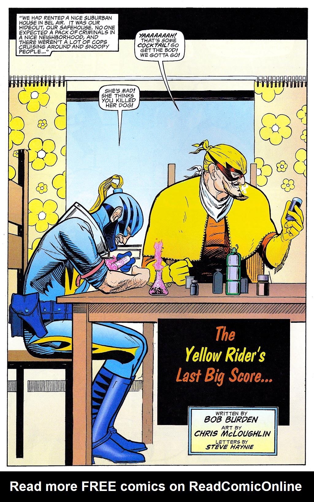 Read online Bob Burden's Original Mysterymen Comics comic -  Issue #4 - 6