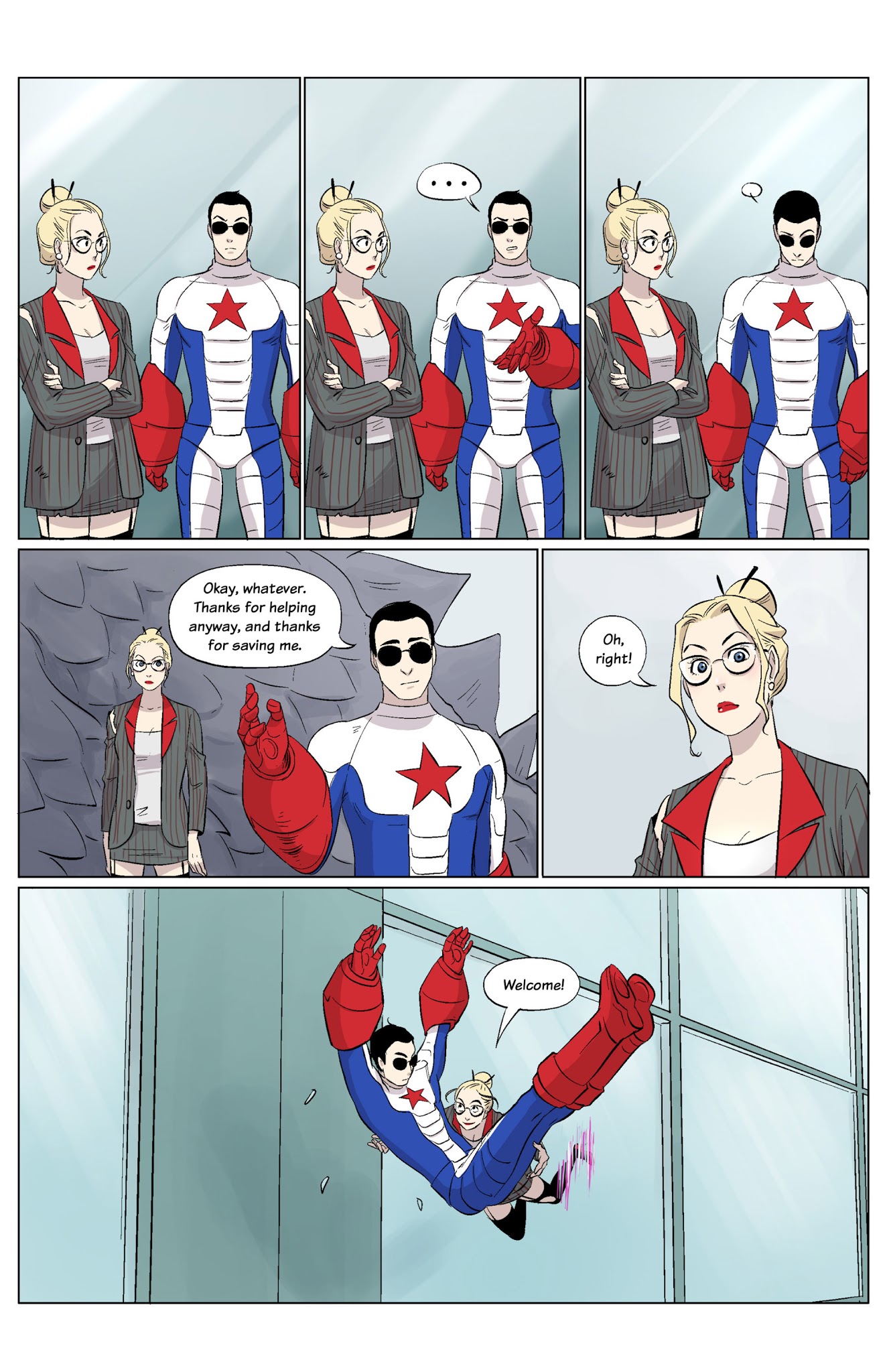 Read online Paradox Girl comic -  Issue #1 - 21