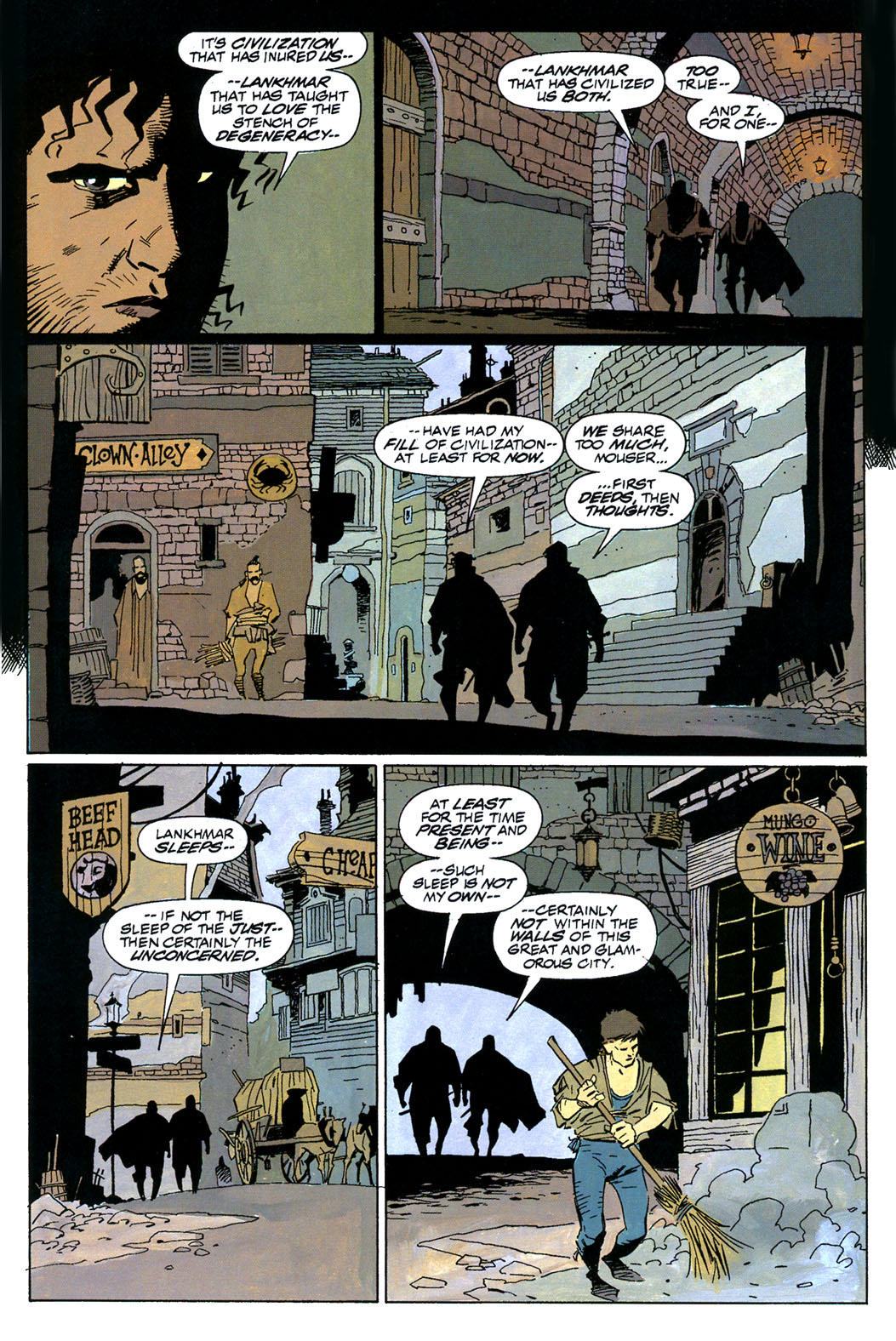 Read online Fafhrd and the Gray Mouser comic -  Issue #1 - 46