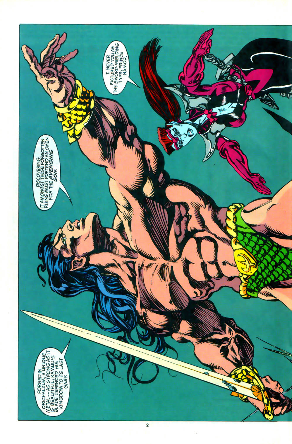 Read online Namor, The Sub-Mariner comic -  Issue #60 - 4