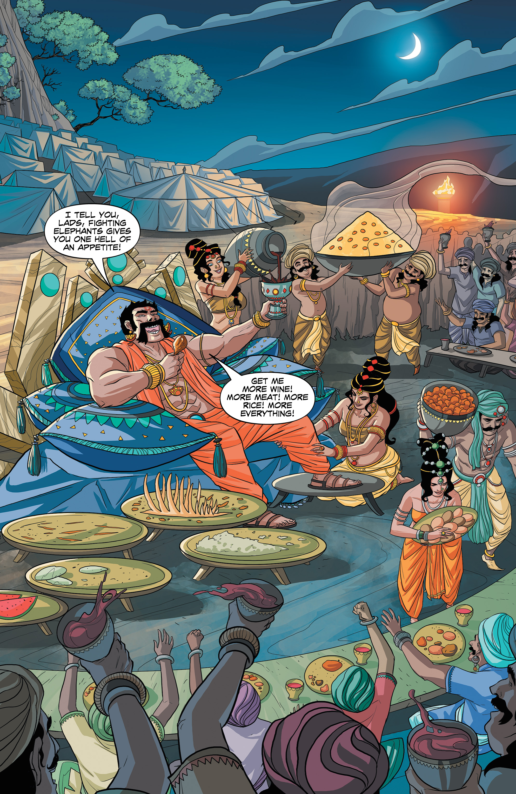 Read online Grant Morrison's 18 Days (2015) comic -  Issue #15 - 19