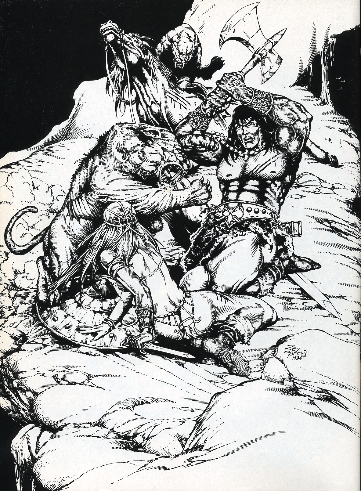 Read online The Savage Sword Of Conan comic -  Issue #132 - 68