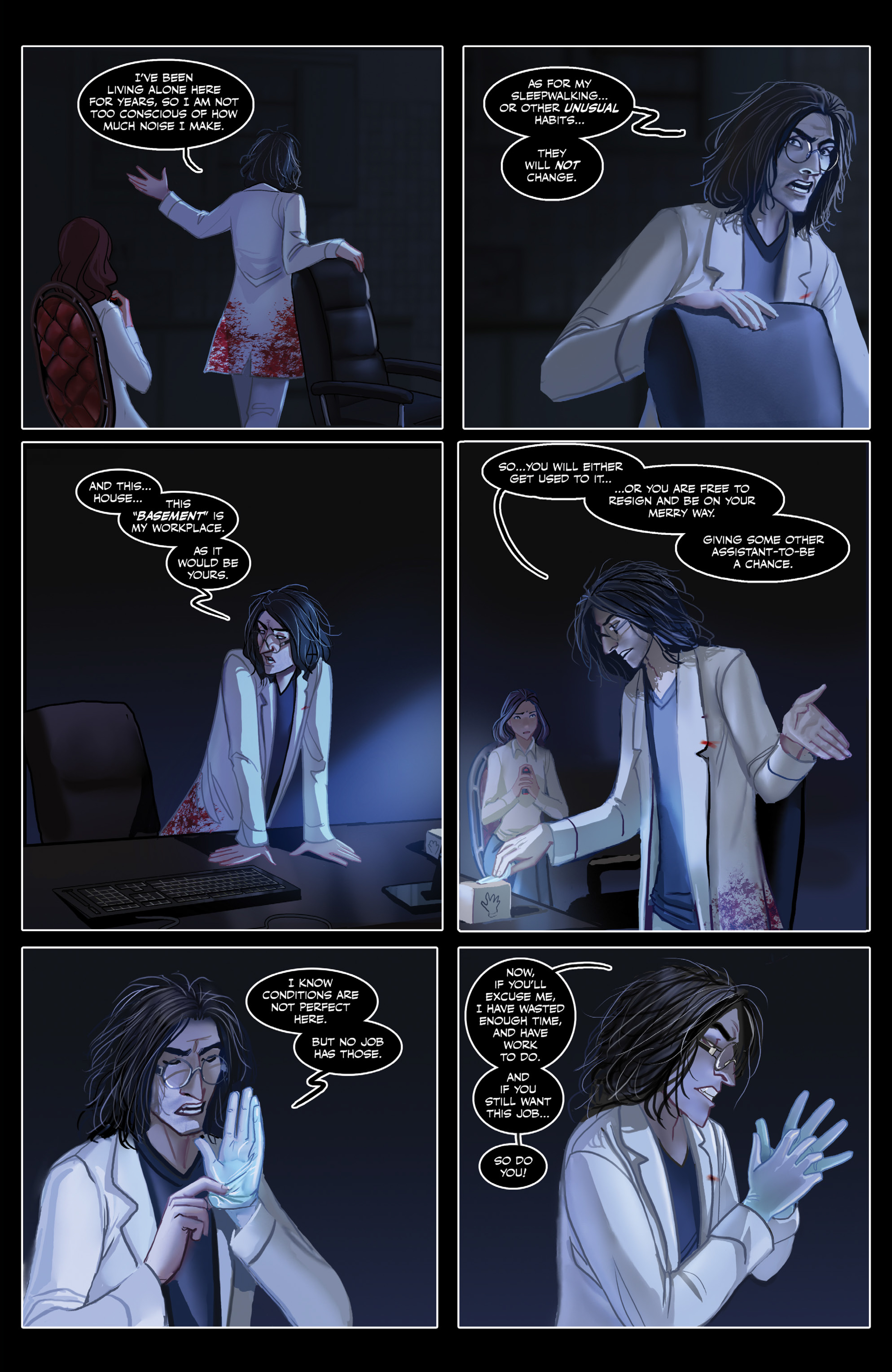 Read online Blood Stain comic -  Issue # TPB 2 - 84