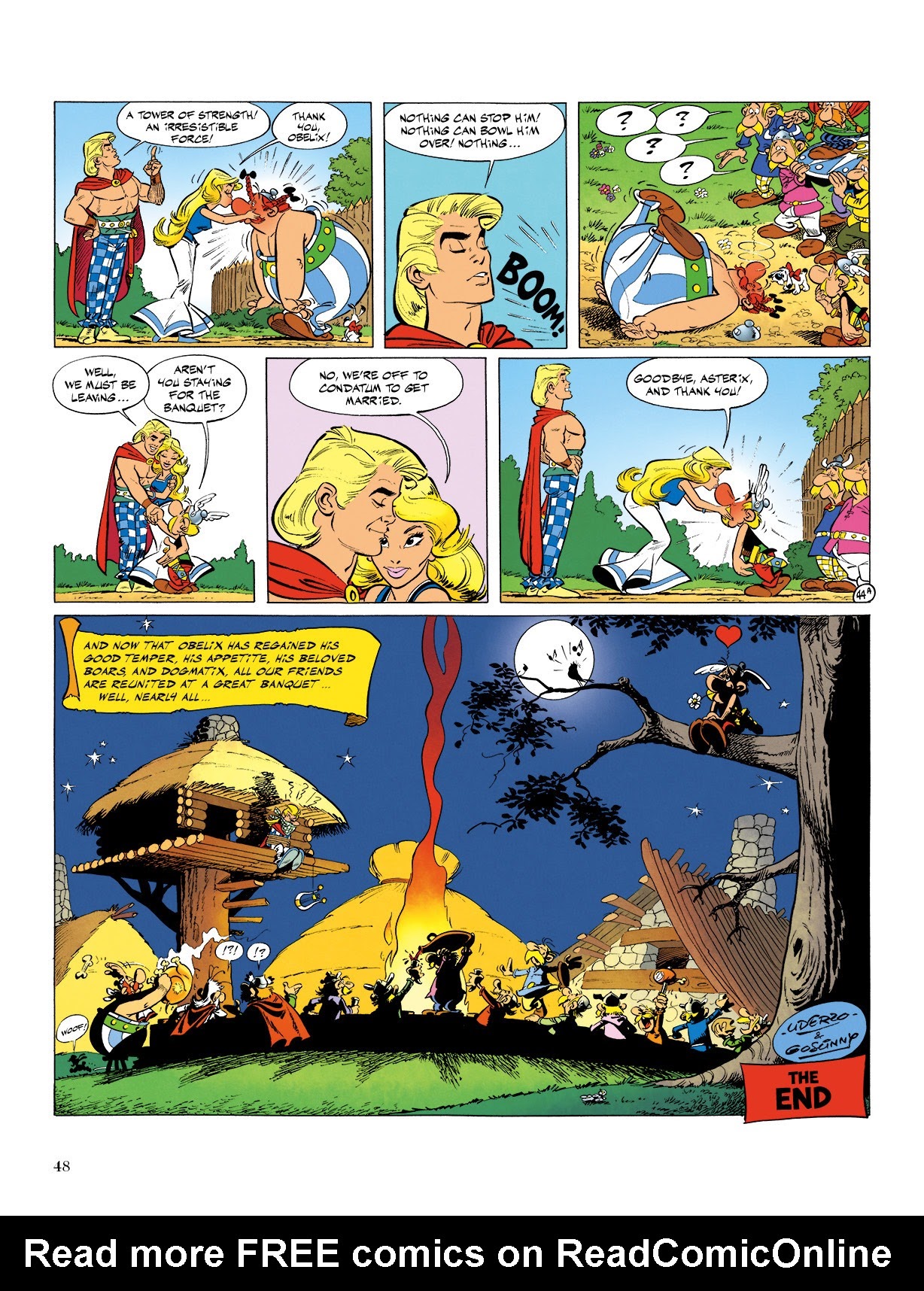 Read online Asterix comic -  Issue #10 - 49