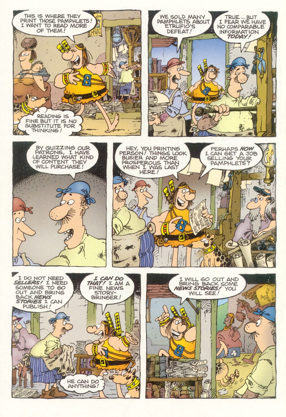 Read online Sergio Aragonés' Groo: Mightier Than the Sword comic -  Issue #2 - 4