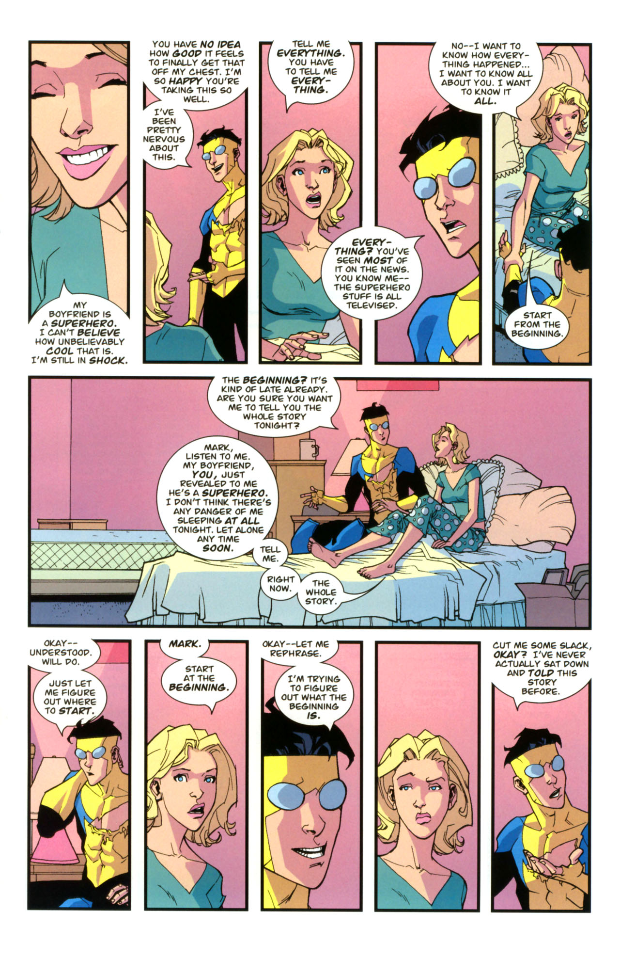 Read online Invincible comic -  Issue #0 - 4