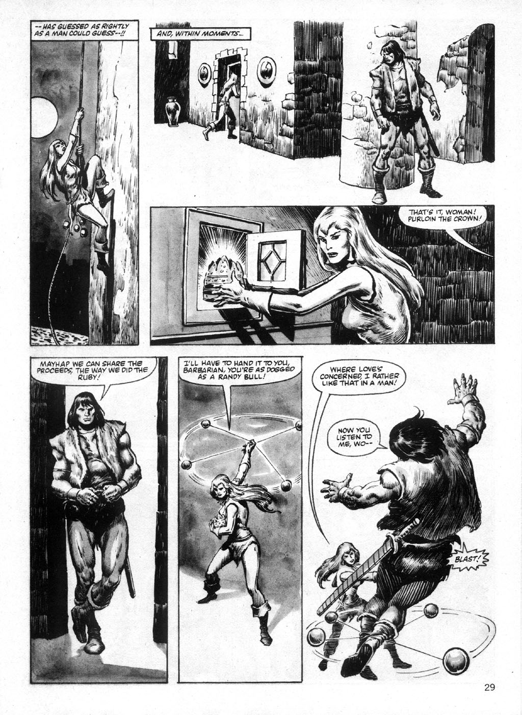 The Savage Sword Of Conan issue 95 - Page 29