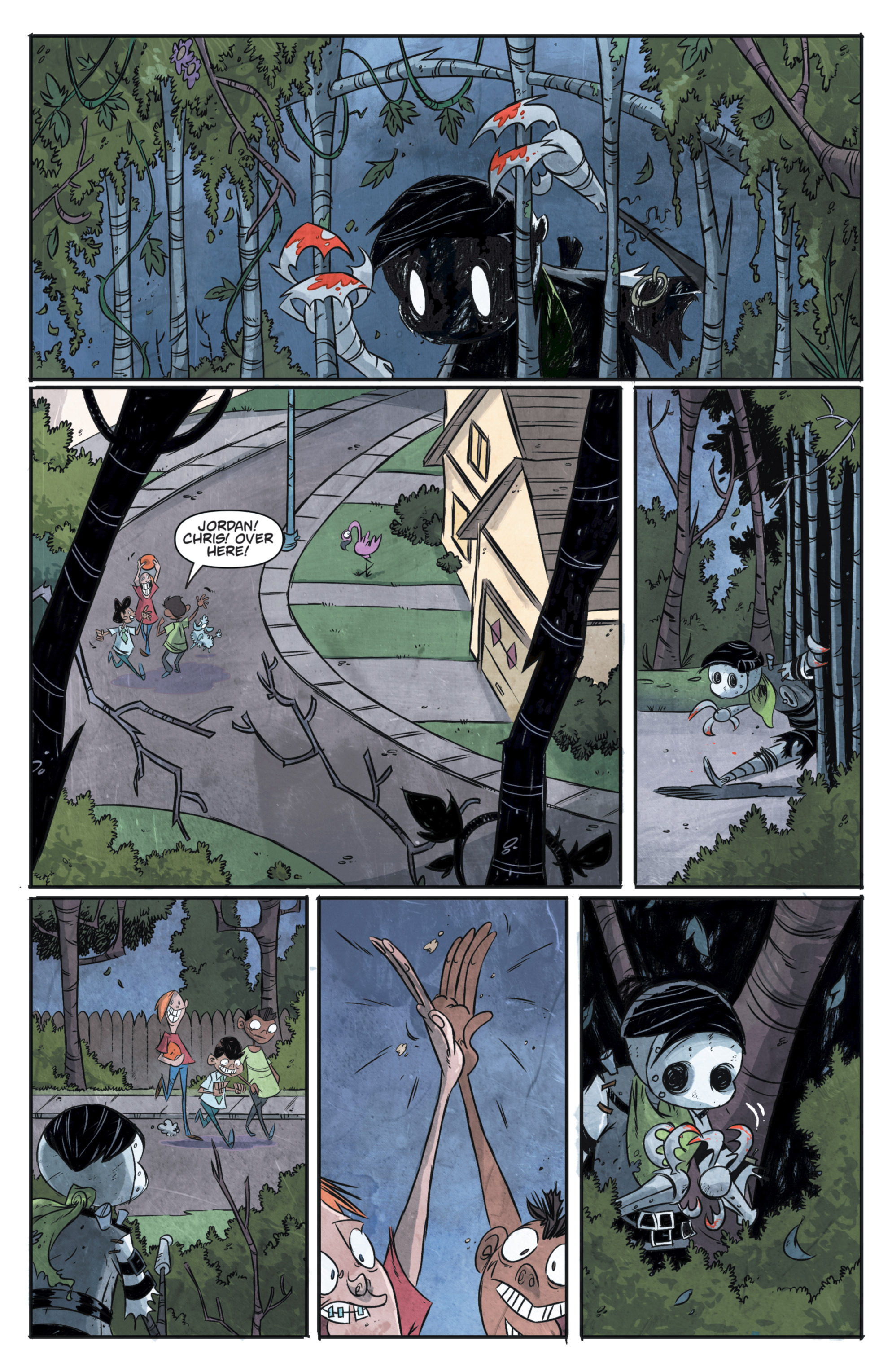 Read online Edward Scissorhands comic -  Issue #2 - 5