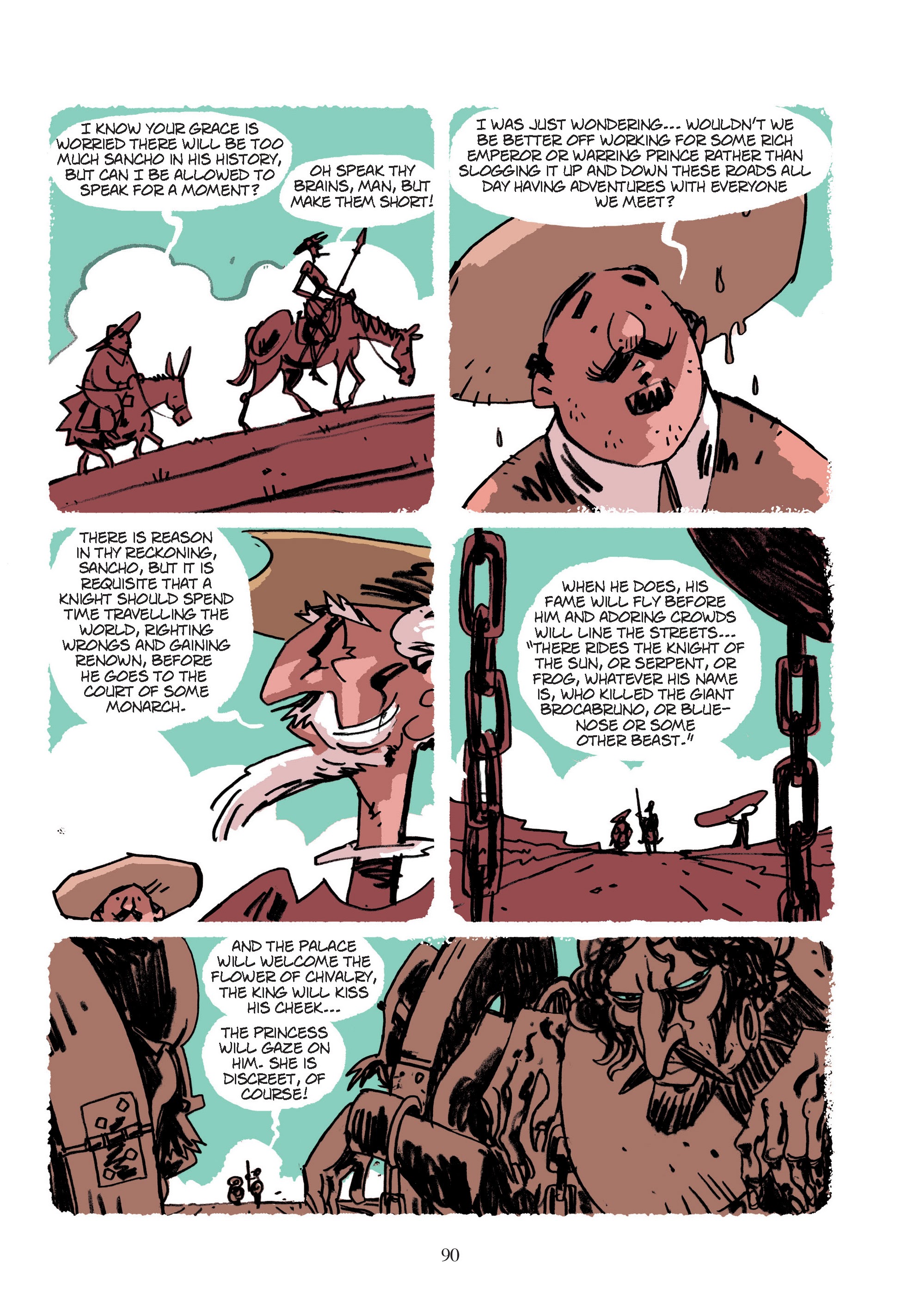 Read online The Complete Don Quixote comic -  Issue # TPB (Part 1) - 89