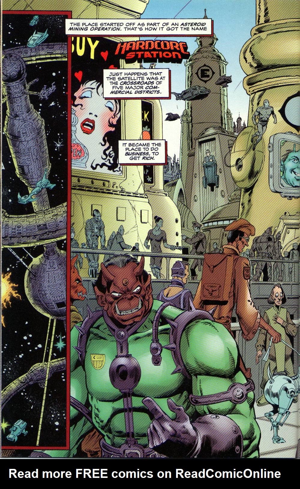 Read online Hardcore Station comic -  Issue #1 - 17