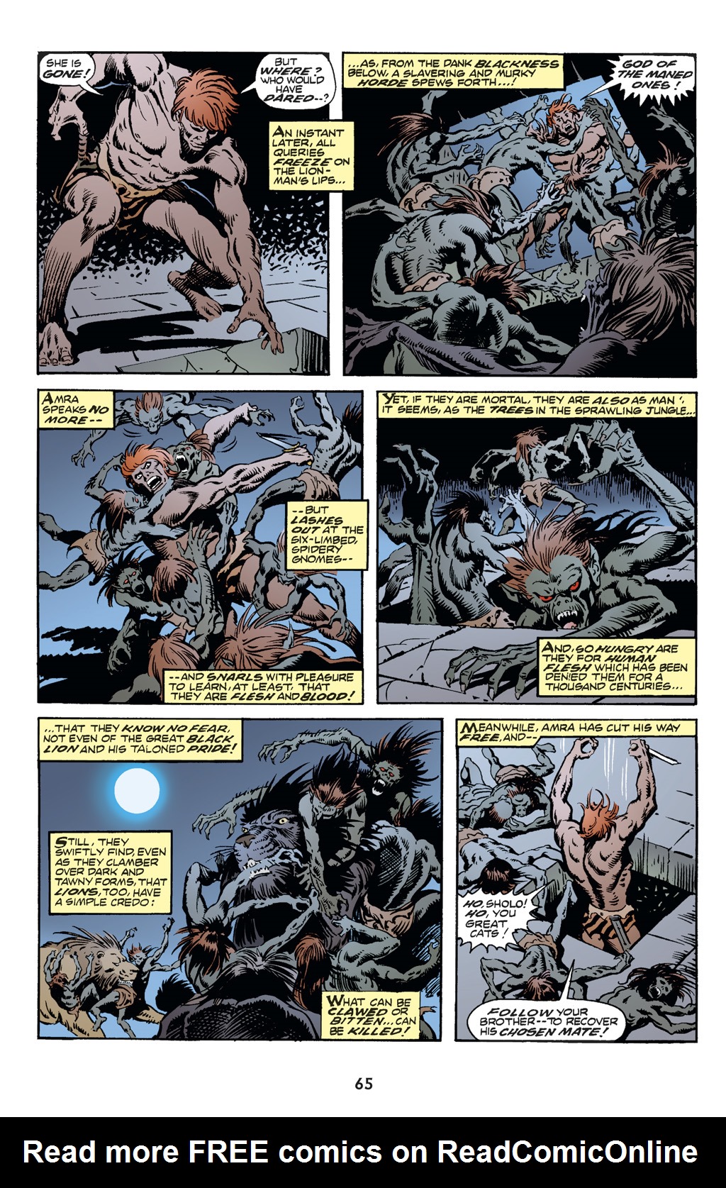 Read online The Chronicles of Conan comic -  Issue # TPB 9 (Part 1) - 63