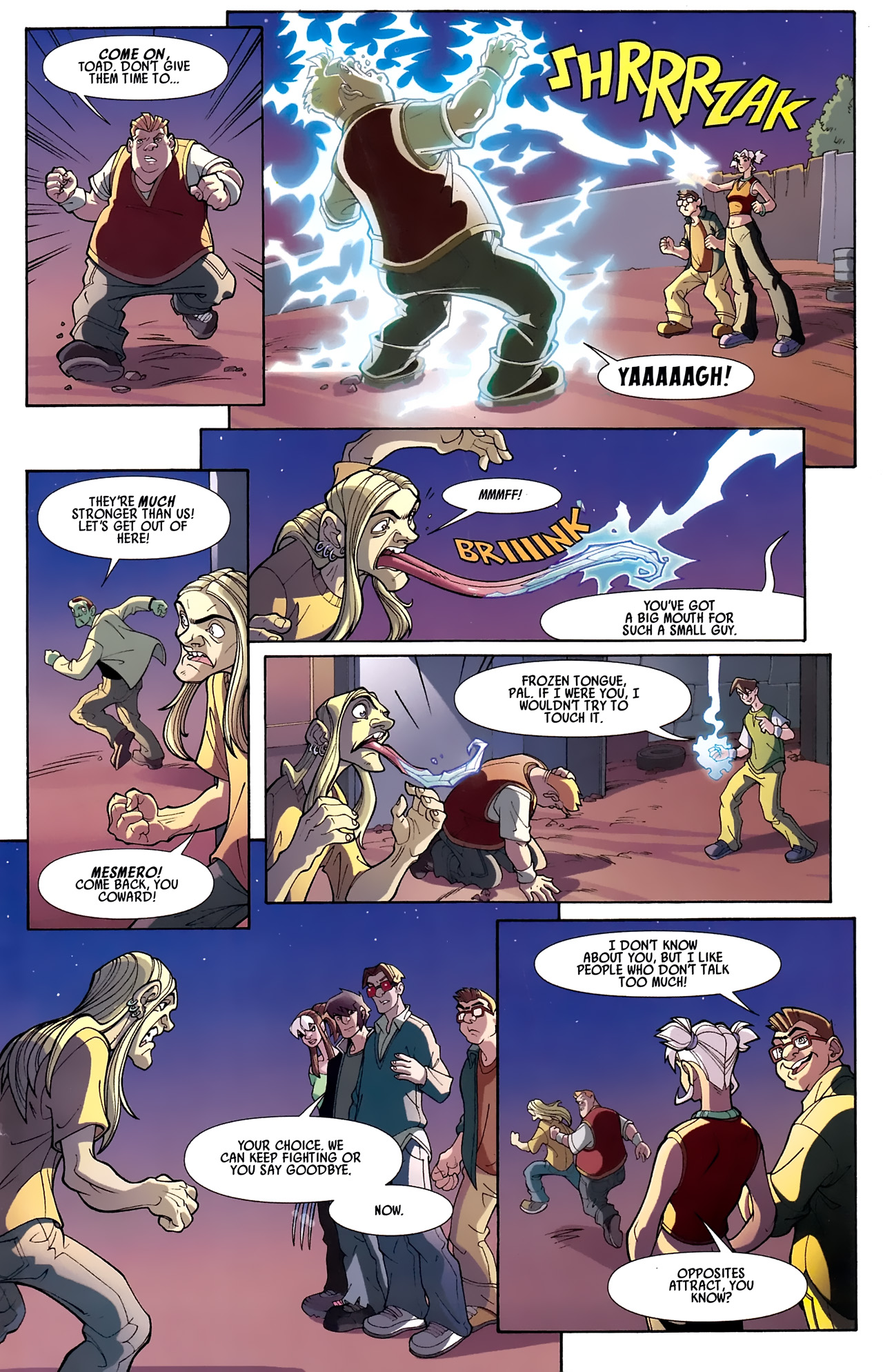 Read online X-Campus comic -  Issue #3 - 23