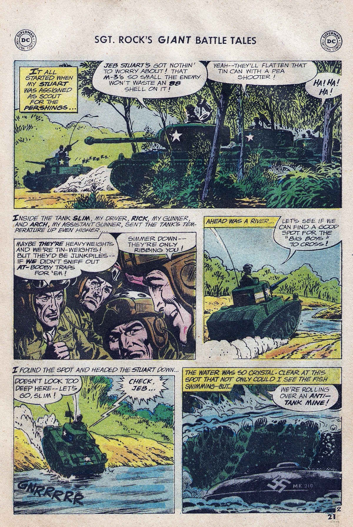 Read online Our Army at War (1952) comic -  Issue #203 - 23