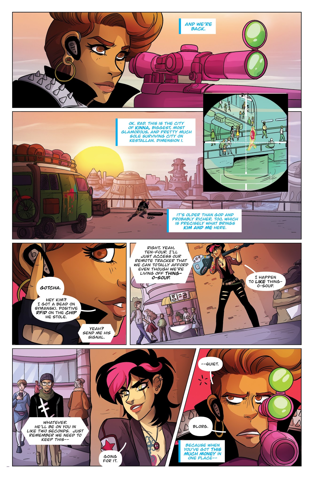 Read online Kim & Kim v2: Love is a Battlefield comic -  Issue #1 - 3