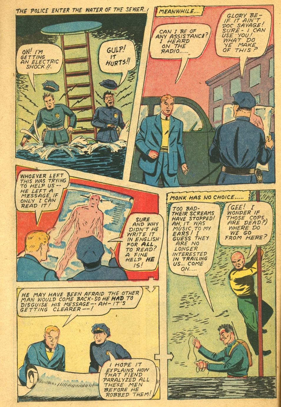 Read online Shadow Comics comic -  Issue #50 - 22