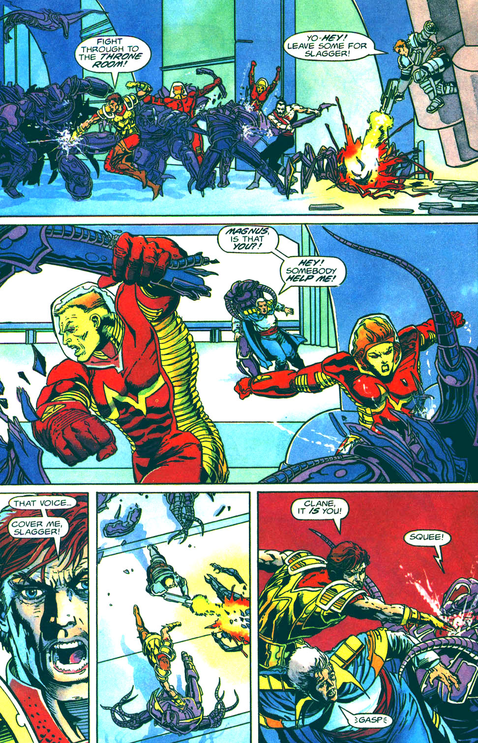 Read online Magnus Robot Fighter (1991) comic -  Issue #37 - 16