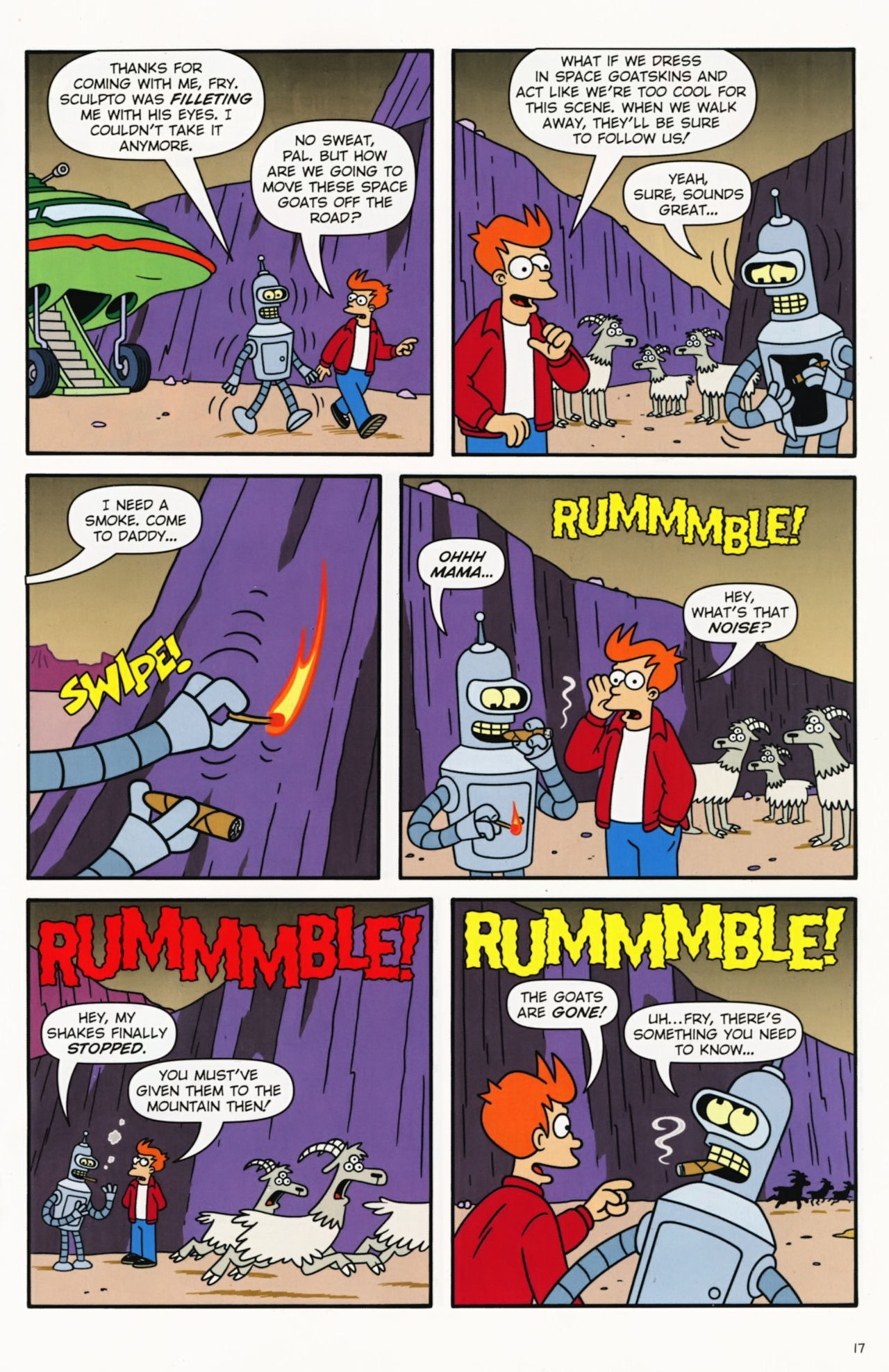 Read online Futurama Comics comic -  Issue #53 - 16