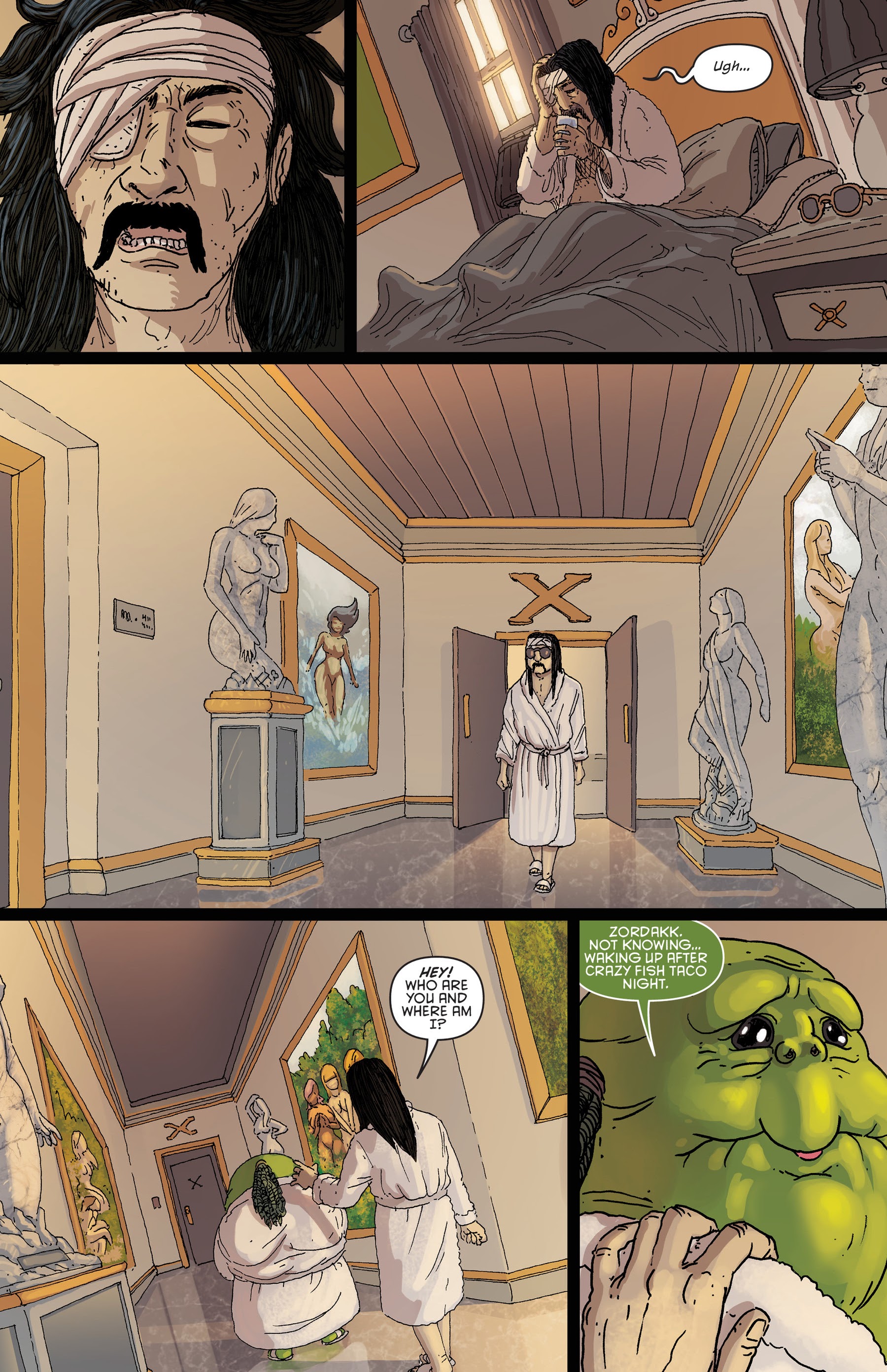 Read online Space Bastards: Special Delivery comic -  Issue # TPB - 12