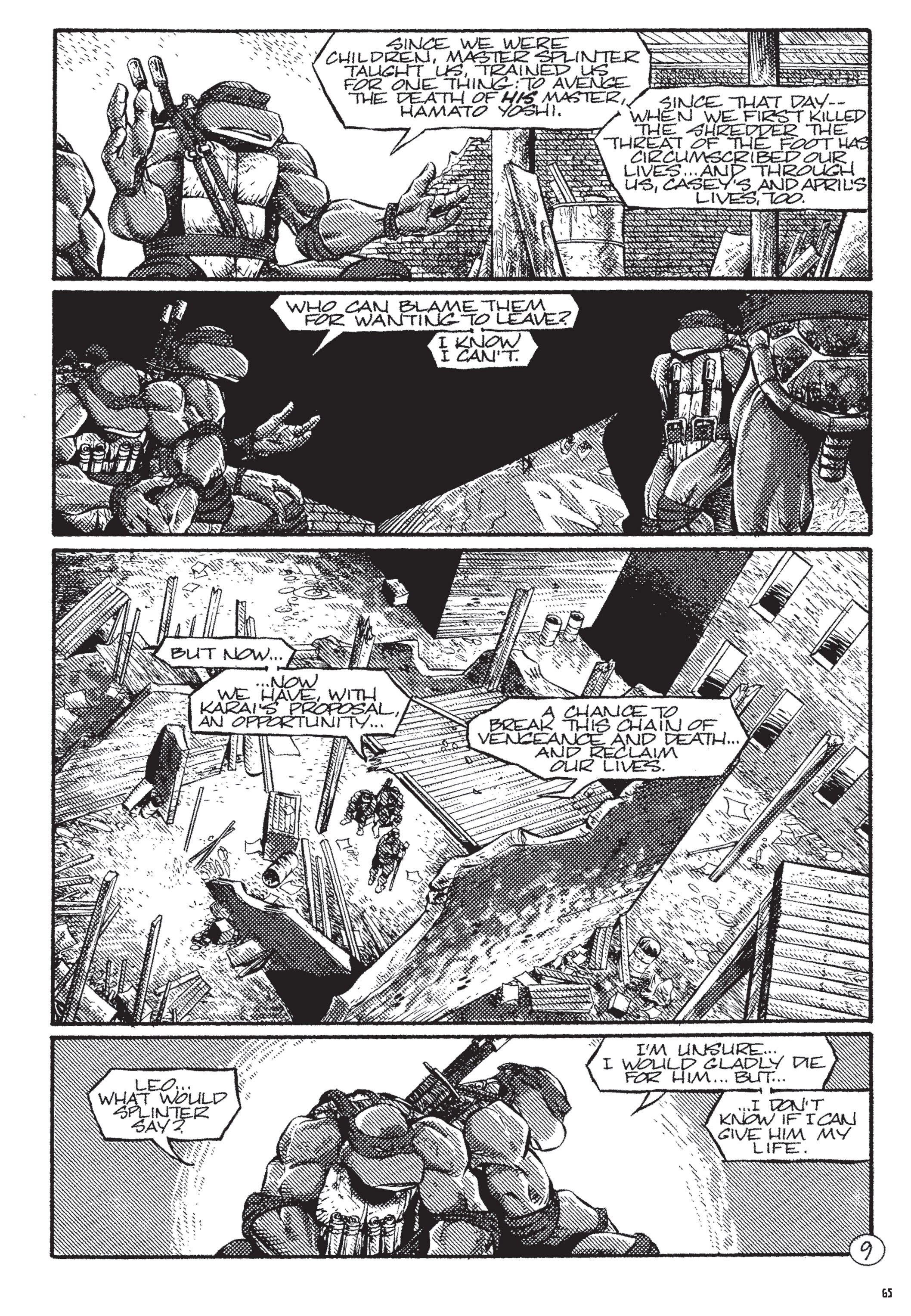 Read online Teenage Mutant Ninja Turtles: The Ultimate Collection comic -  Issue # TPB 5 (Part 1) - 66