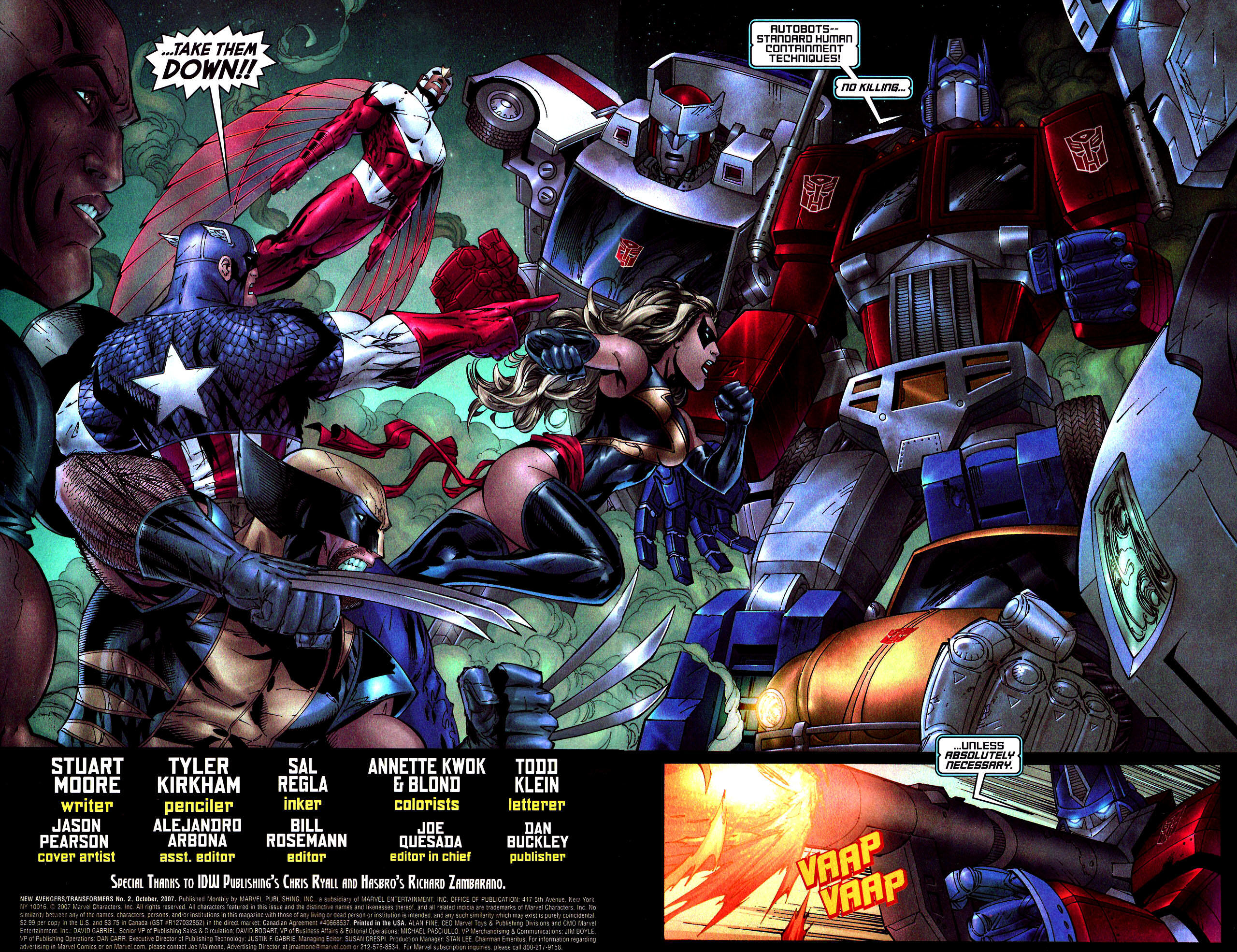 Read online New Avengers/Transformers comic -  Issue #2 - 4