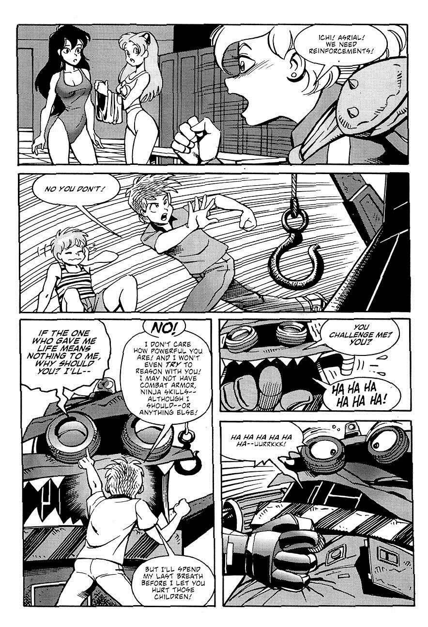 Read online Ninja High School (1986) comic -  Issue #51 - 19