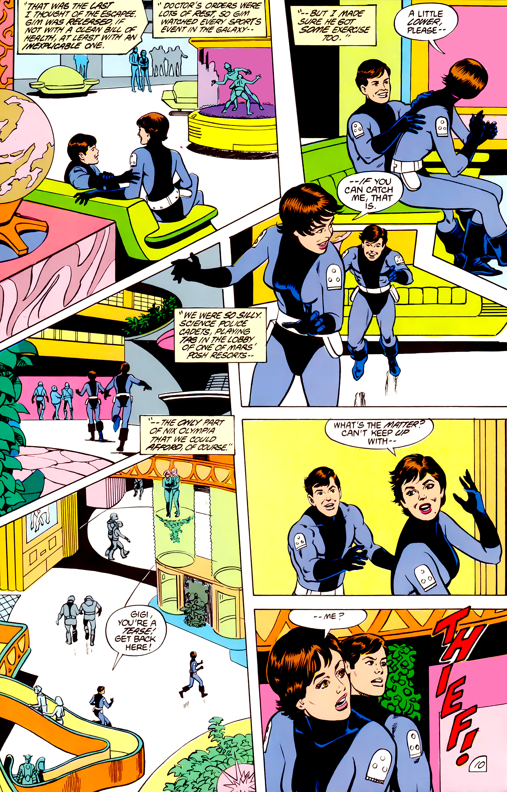 Legion of Super-Heroes (1984) 39 Page 10